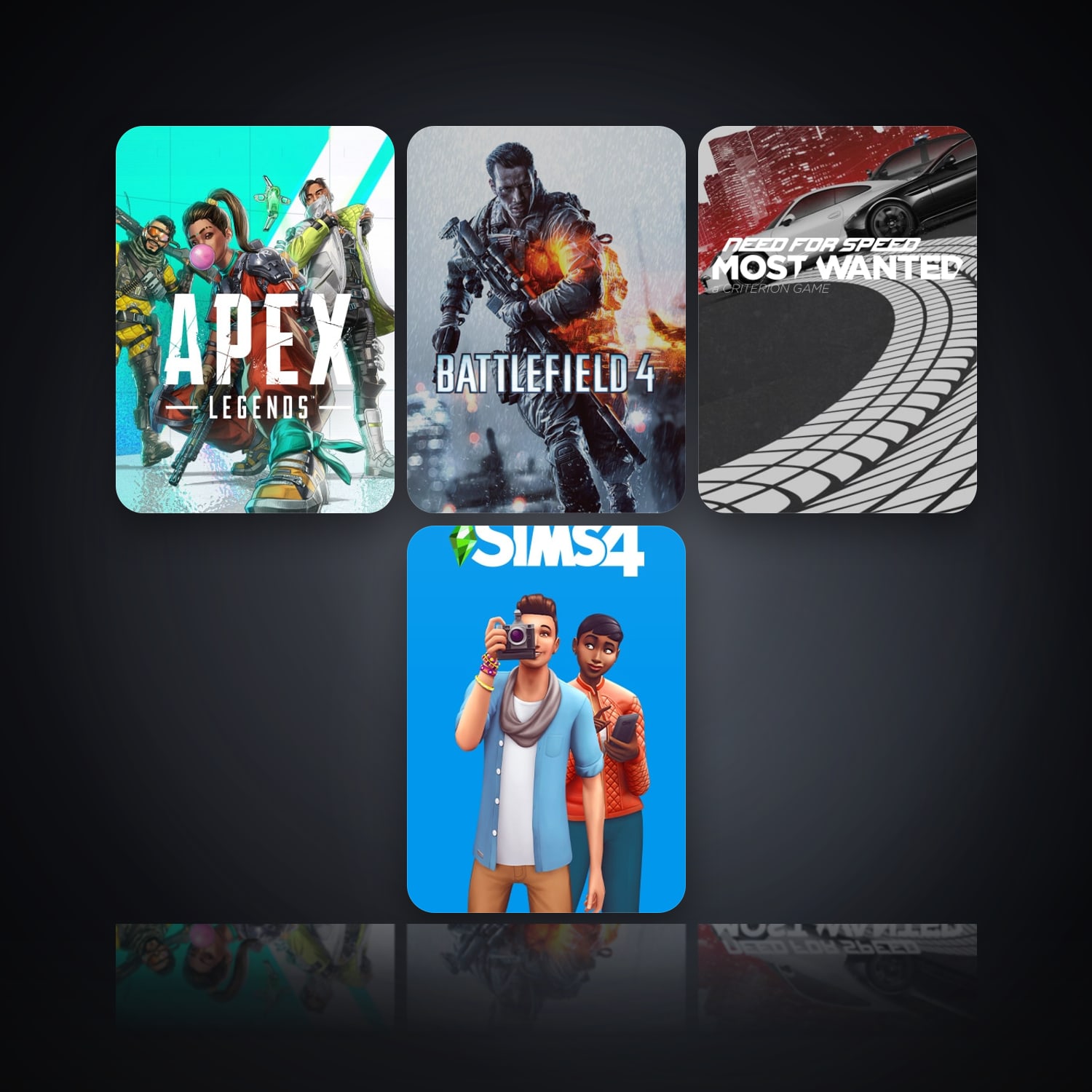 Apex Legends & Battlefield 4 | 4 Games | Apex Lvl 4 — HabibiAccounts