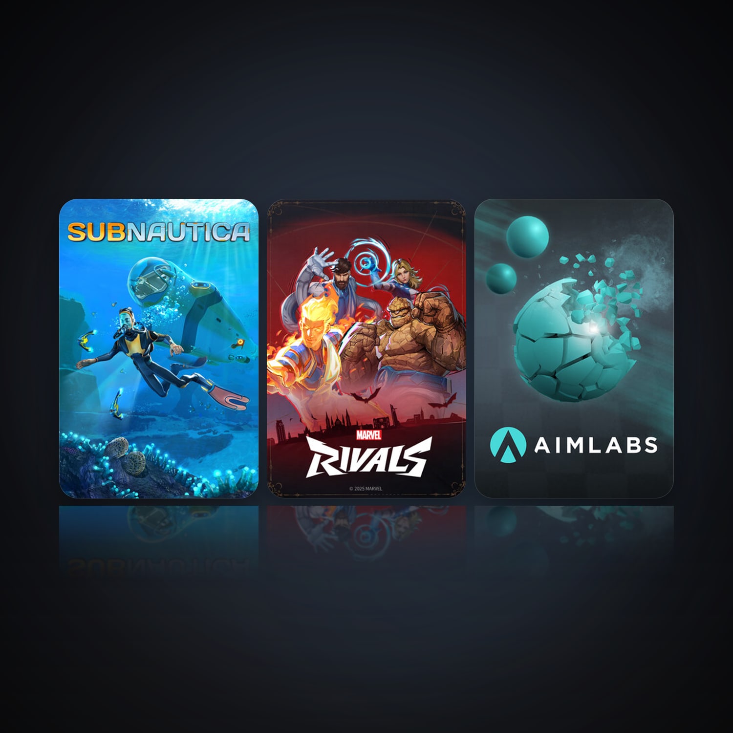Subnautica & Marvel Rivals — HabibiAccounts