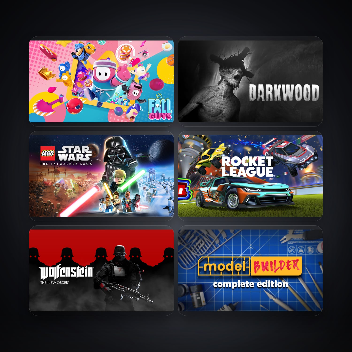 Fall Guys & Darkwood | 22 Games — HabibiAccounts