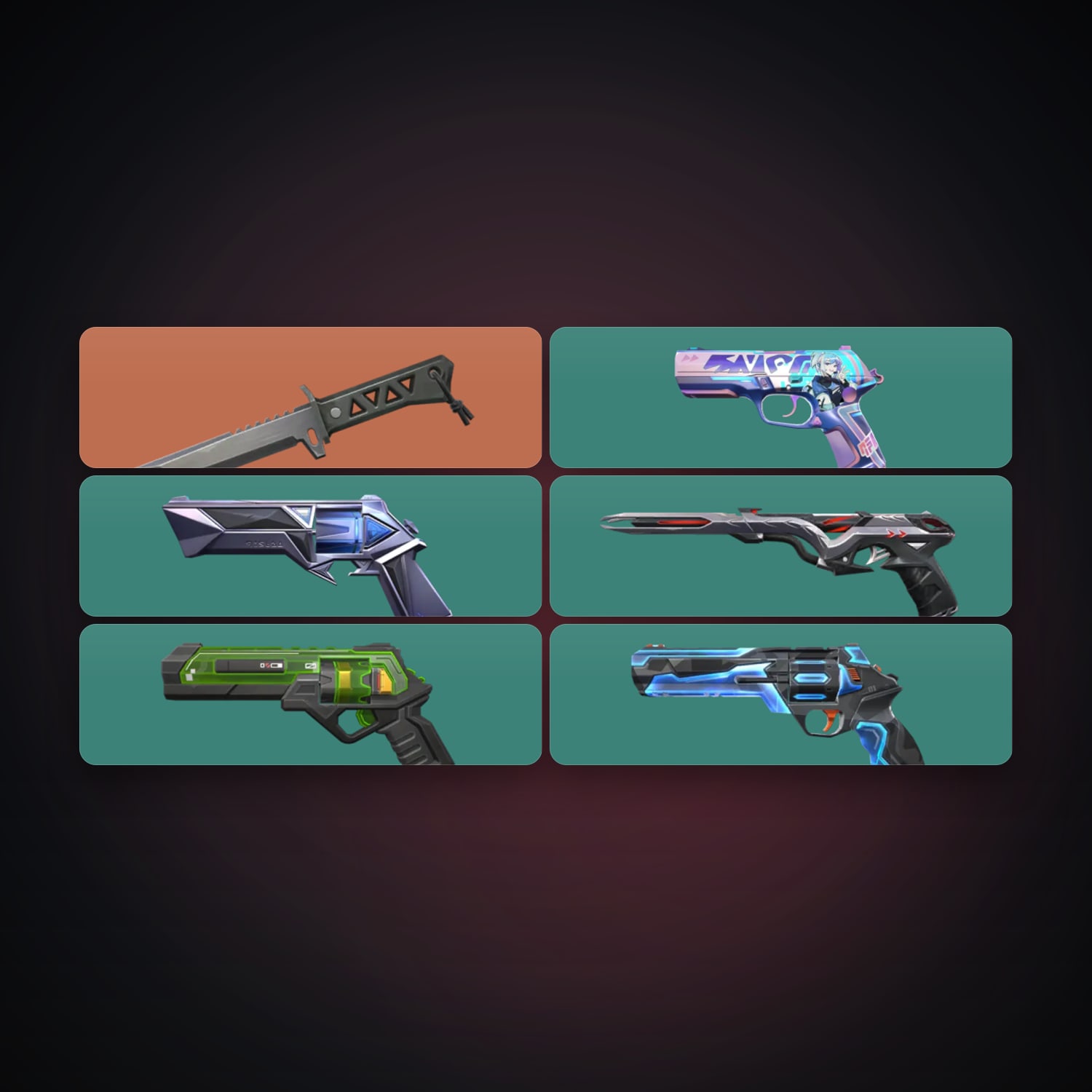 AP Iron 2 locker — 1 knives, 6 skins, lvl 101 — HabibiAccounts