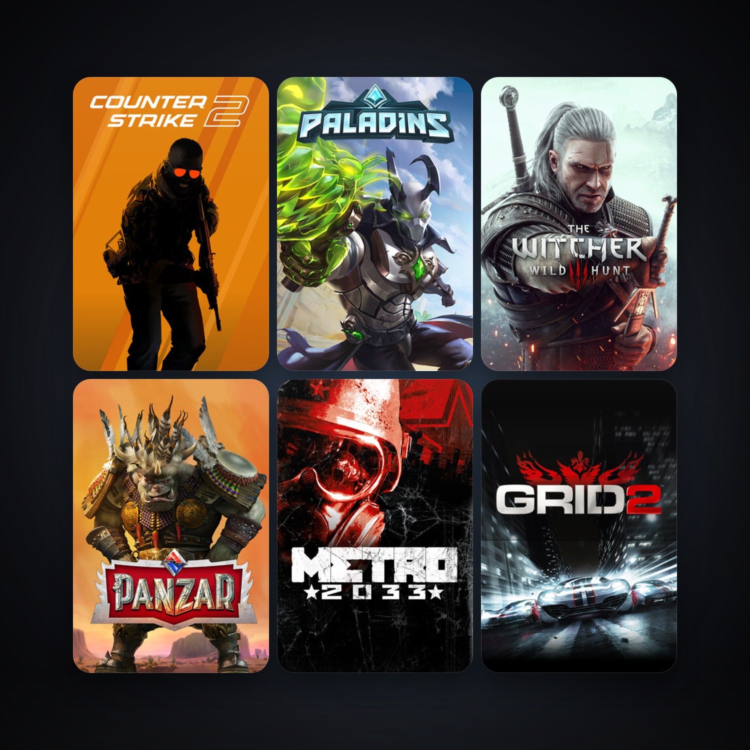 CS2 Prime + Metro 2033, 7 games, clean — HabibiAccounts