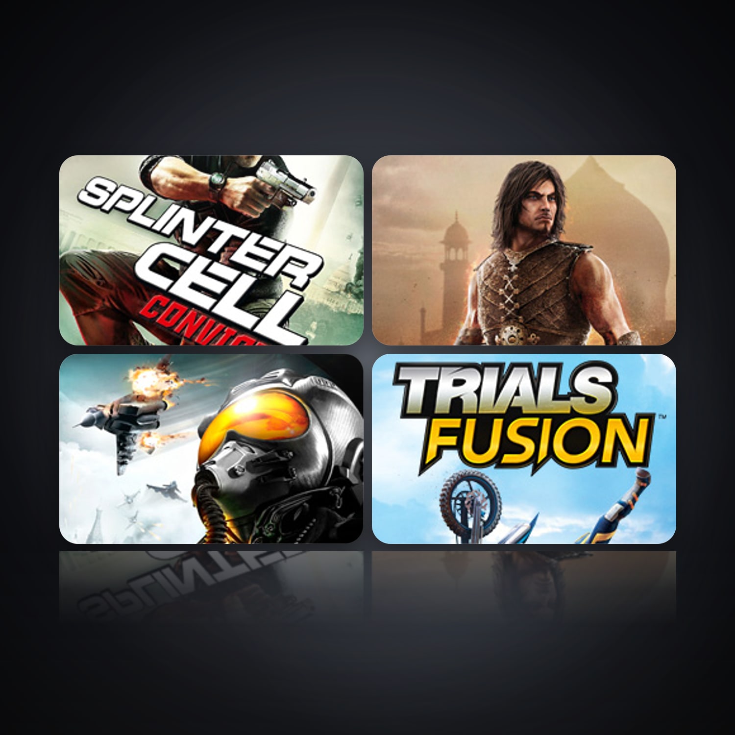 Tom Clancy's Splinter Cell Conviction & Prince of Persia The Forgotten Sands Deluxe Edition | 4 Games — HabibiAccounts