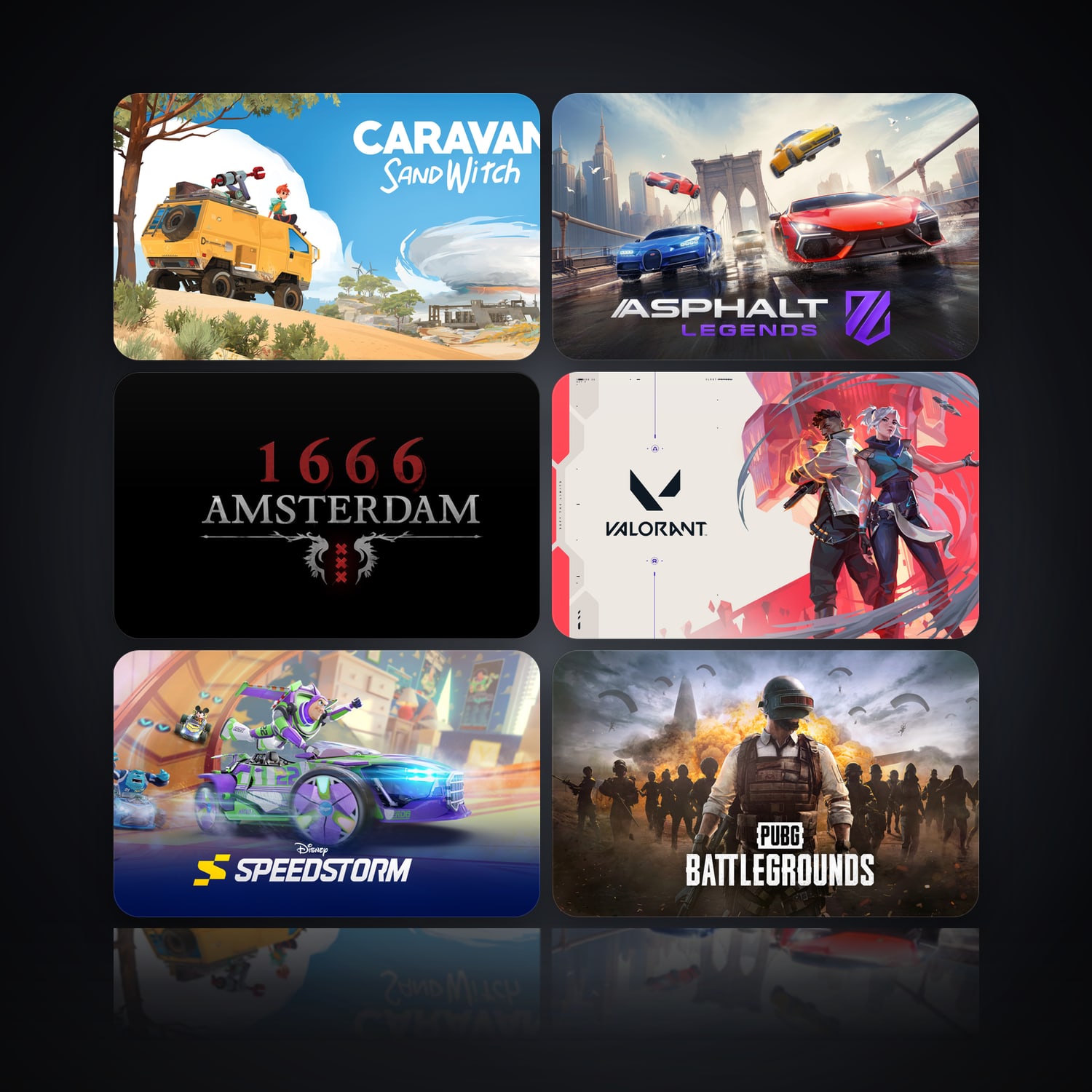 هالحساب إبك فيه Caravan SandWitch وAsphalt Legends Unite، TR، 26 ألعاب — HabibiAccounts