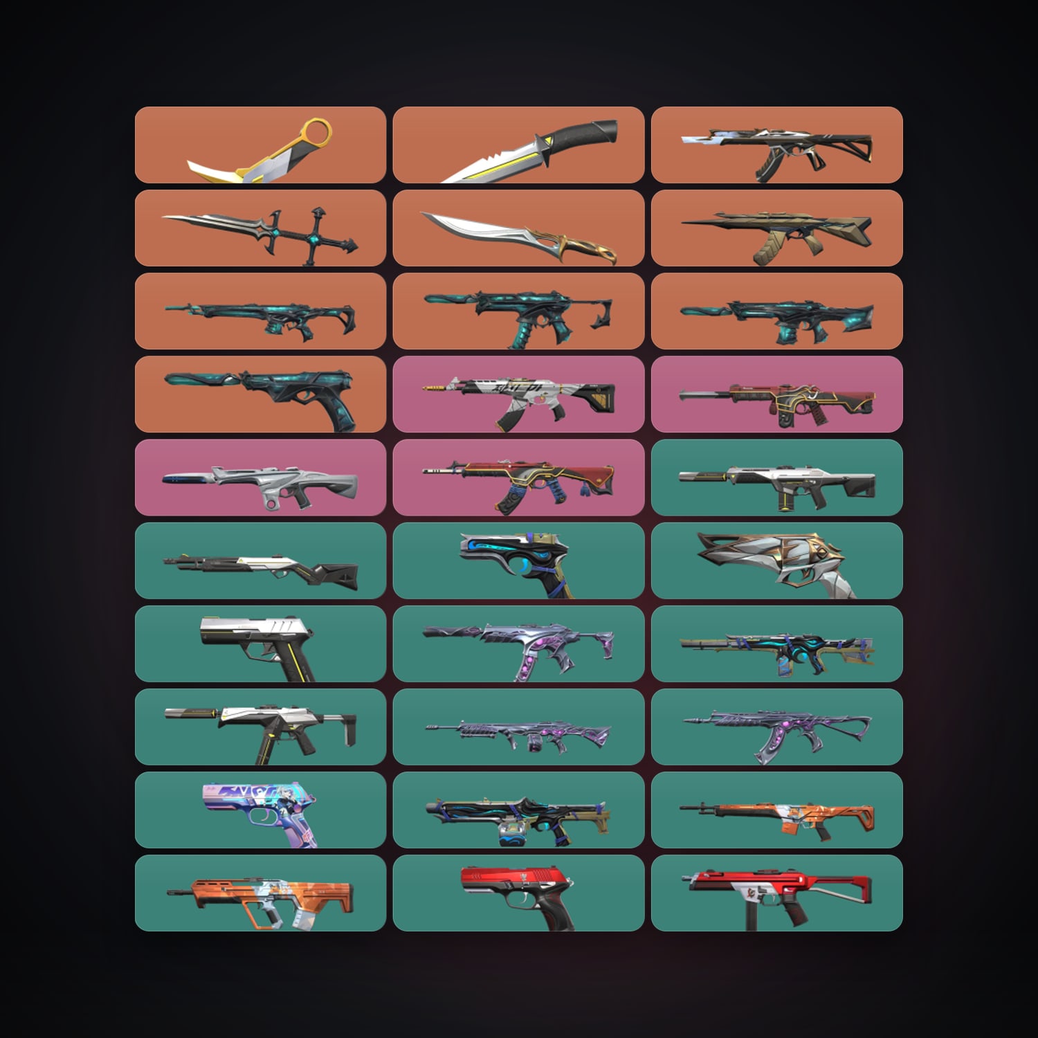 Ascendant 1 Rank | Europe Server | 50 Skins | 4 Knives | Level 109 — HabibiAccounts
