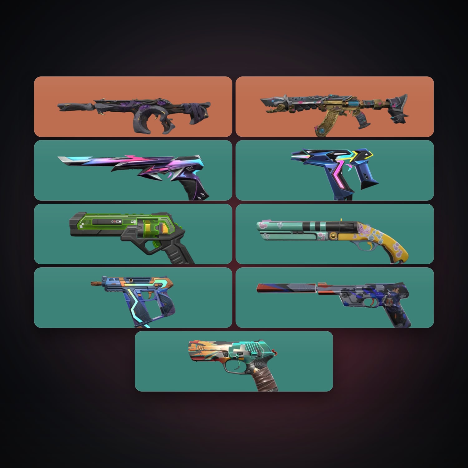 EU Silver 3 locker — 10 skins, lvl 155 — HabibiAccounts