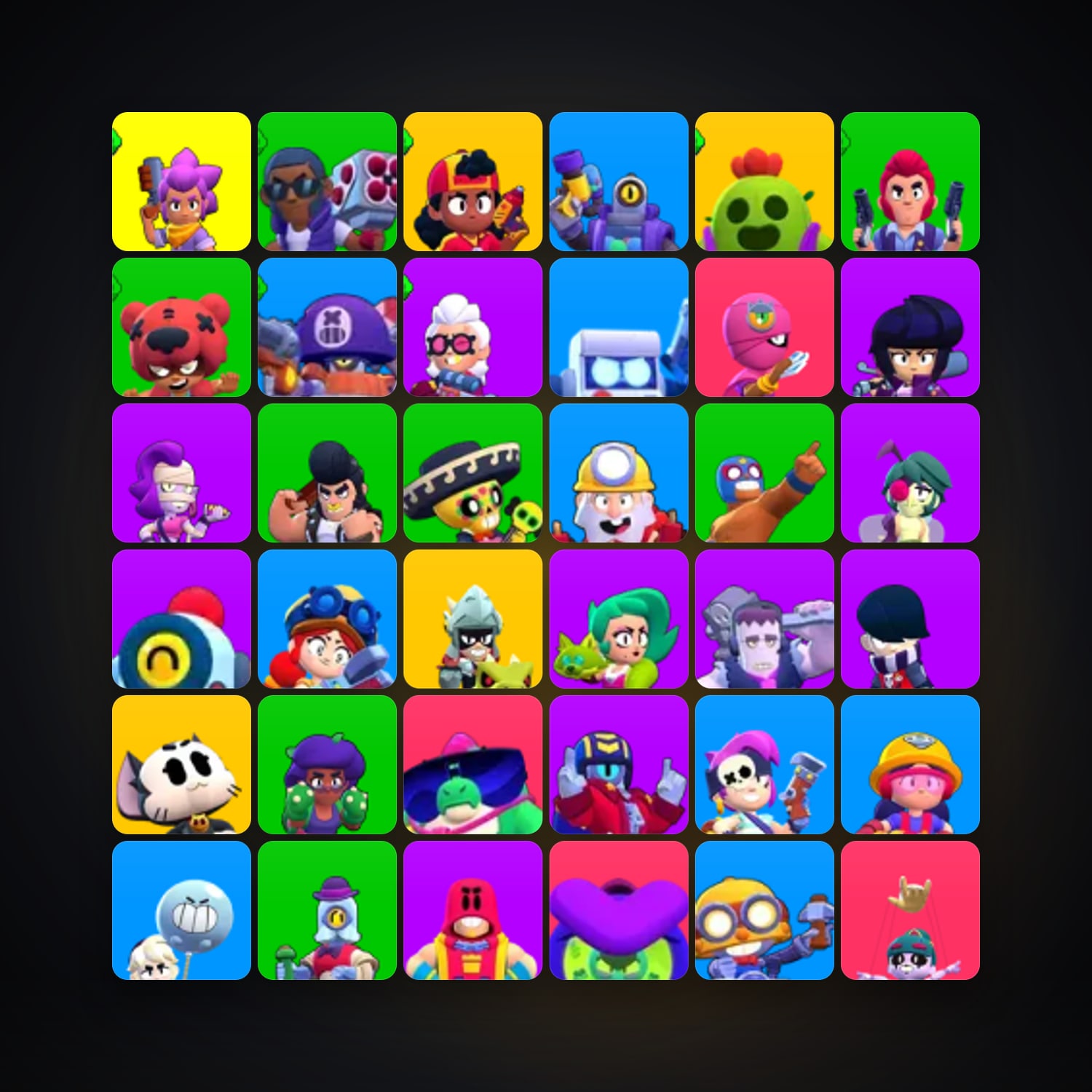 48 Brawlers | 15.4K Trophies — HabibiAccounts