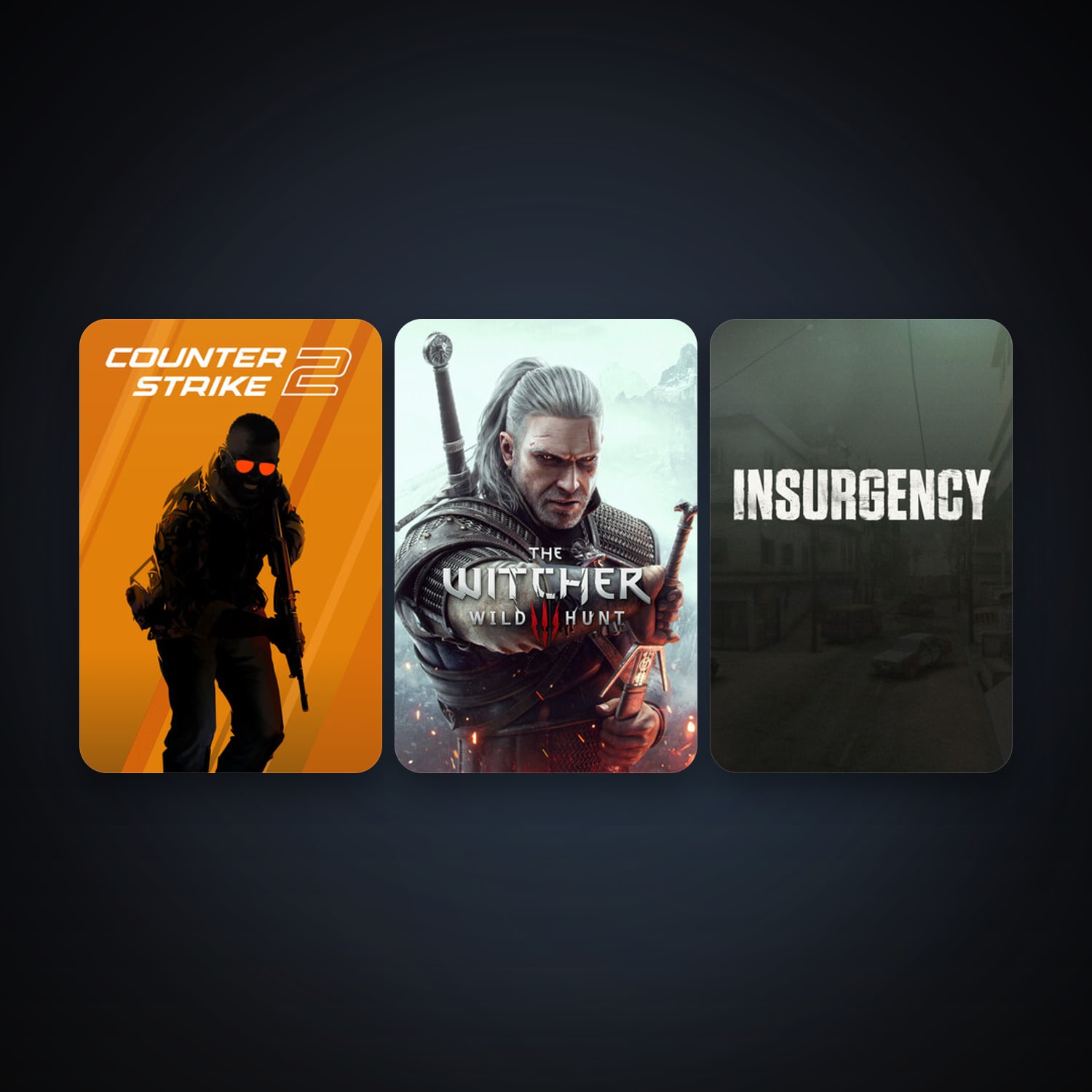 CS2 Prime + Insurgency, 3 games, clean — HabibiAccounts