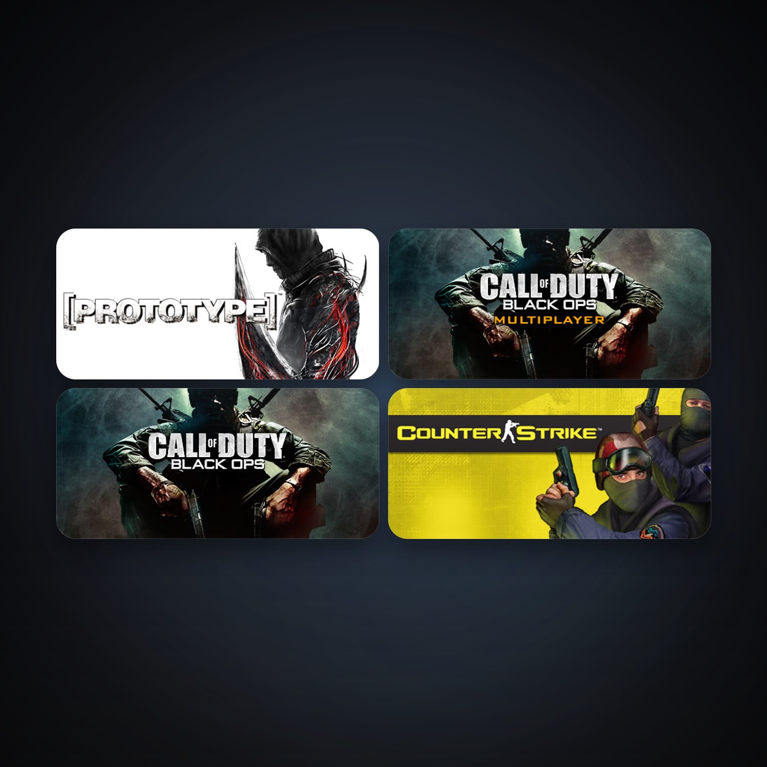 Counter-Strike + Day of Defeat, 10 games, clean — HabibiAccounts