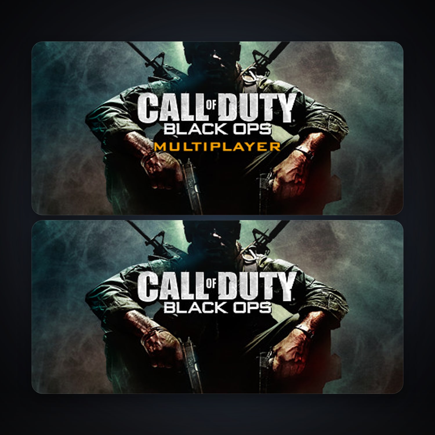 Call of Duty: Black Ops + Call of Duty: Black Ops Multiplayer, 2 games, clean — HabibiAccounts
