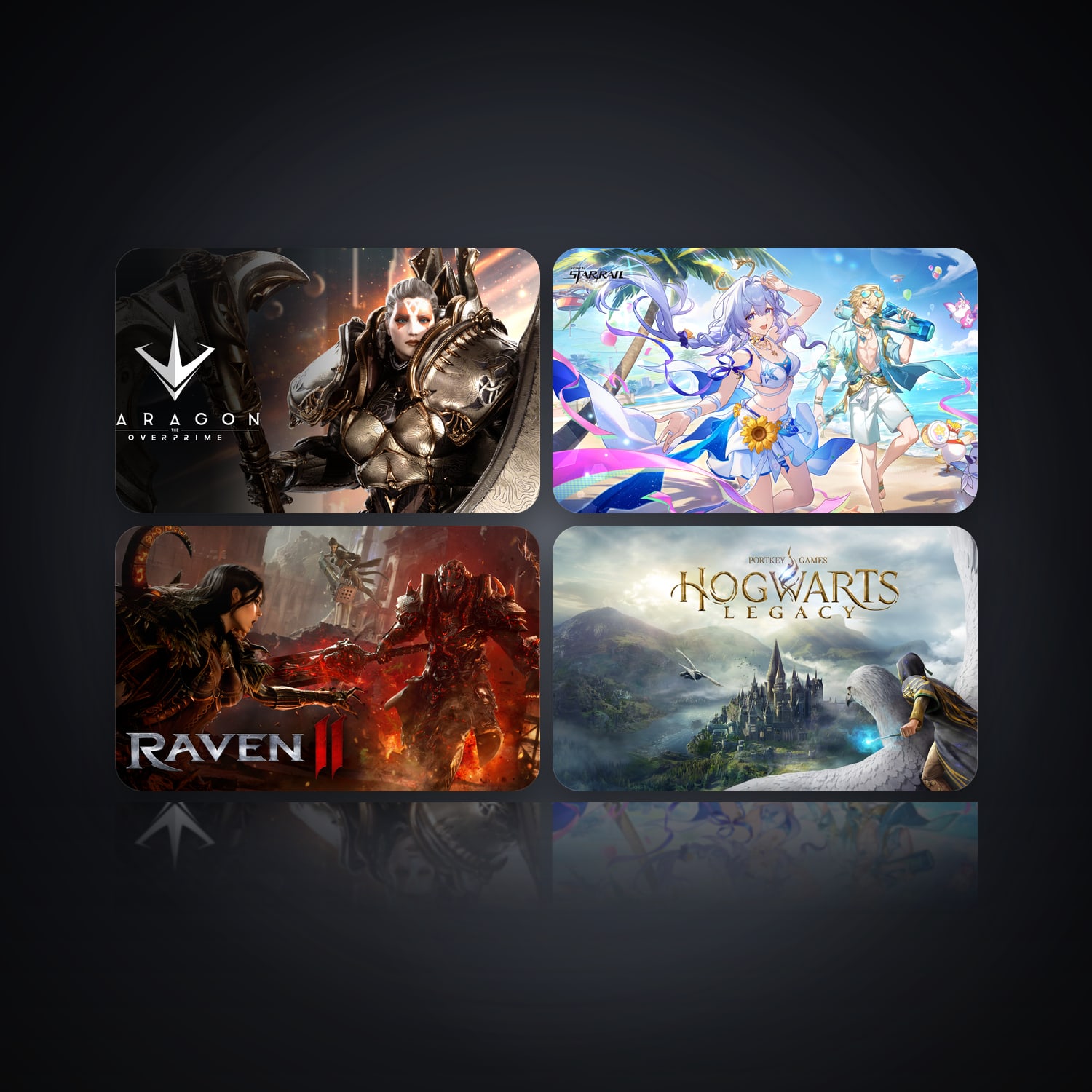Paragon: The Overprime & Honkai: Star Rail | 4 Games — HabibiAccounts