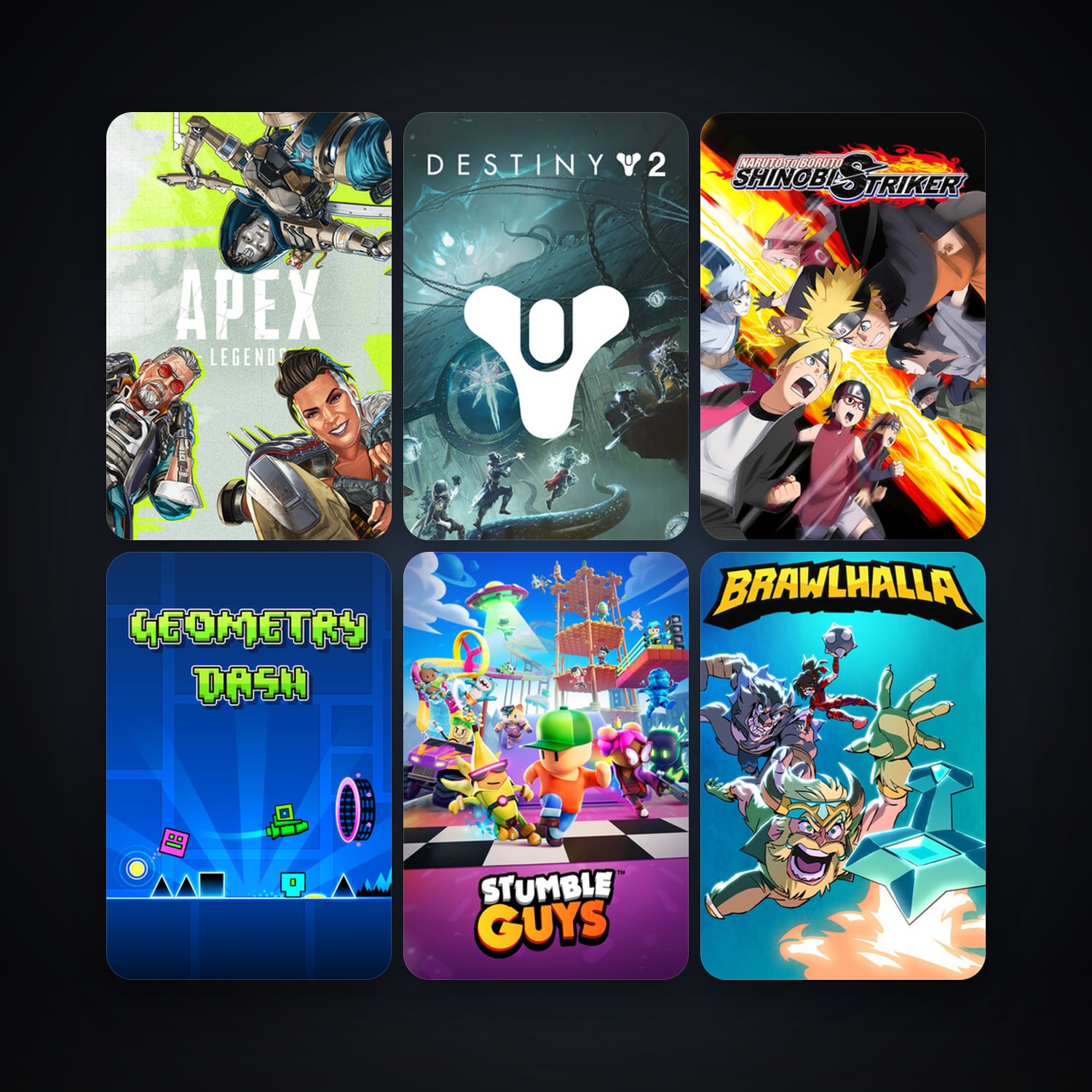 Warframe + Brawlhalla, 18 games, clean — HabibiAccounts