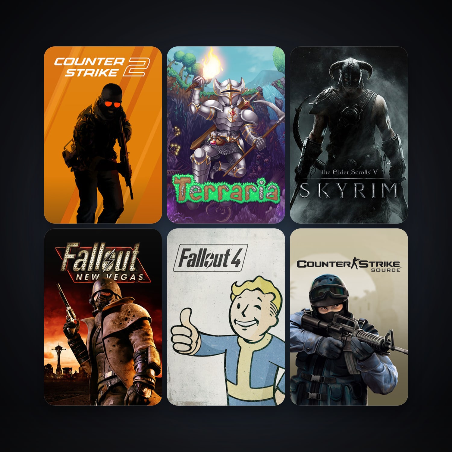 Counter-Strike: Source + CS2 Prime, 36 games, Steam 11, clean — HabibiAccounts