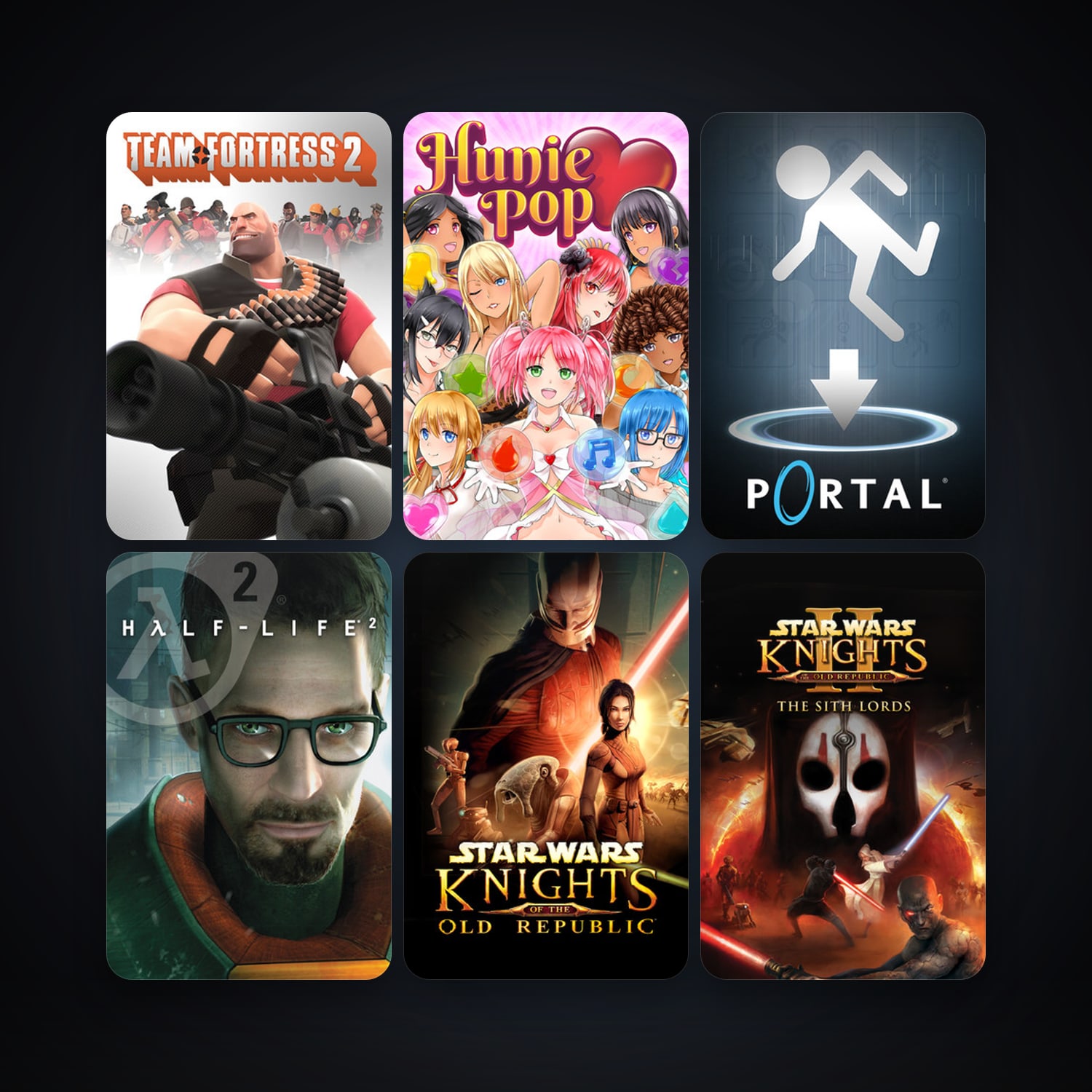 Half-Life 2 + Half-Life 2: Deathmatch, 31 games, Steam 10, clean — HabibiAccounts
