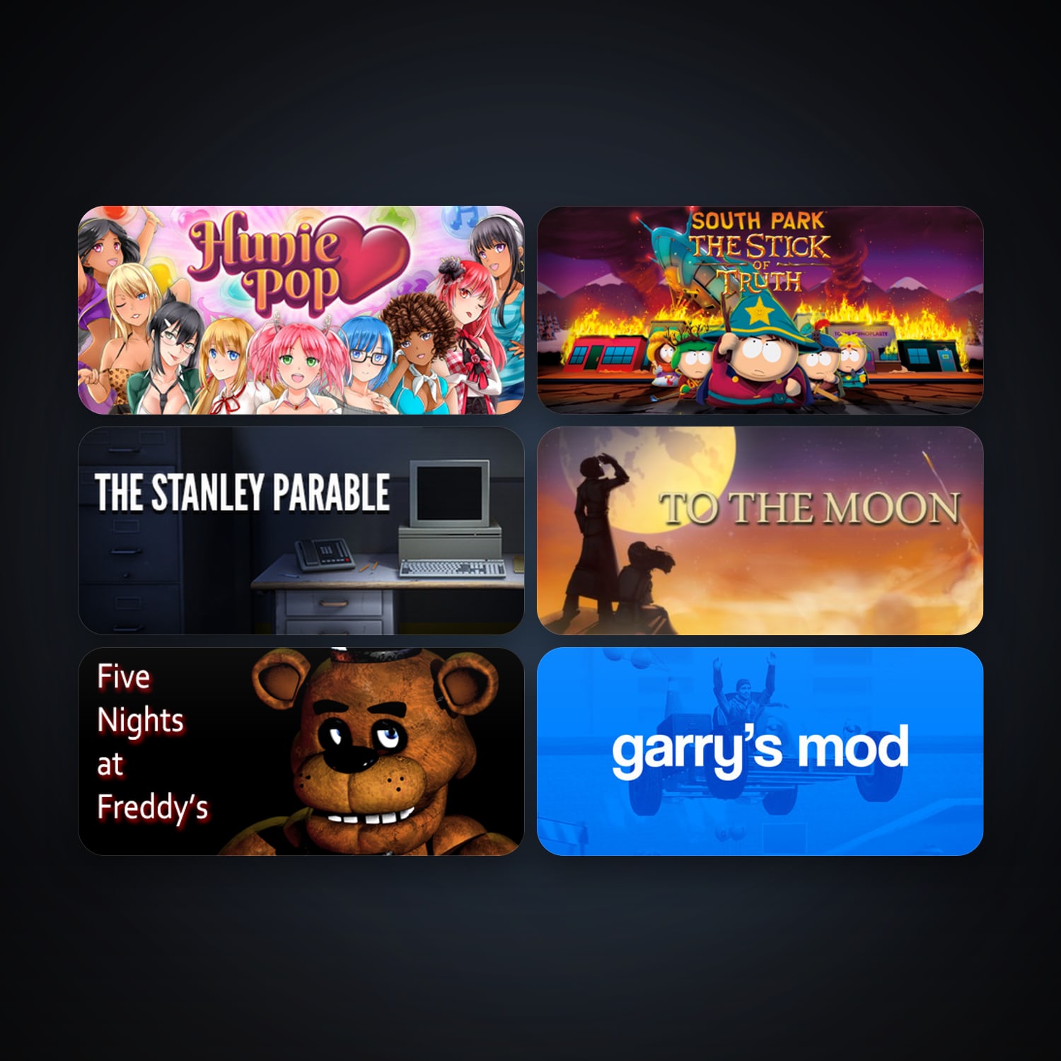 Garry's Mod + To the Moon, 17 games, clean — HabibiAccounts