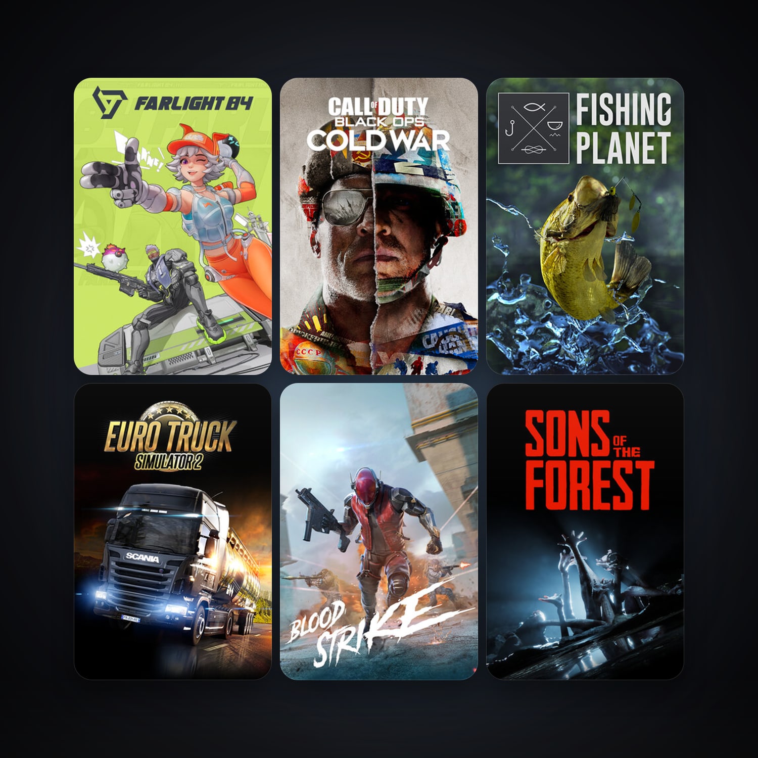 Free CS2 (No Prime) + Euro Truck Simulator 2, 48 games, clean — HabibiAccounts