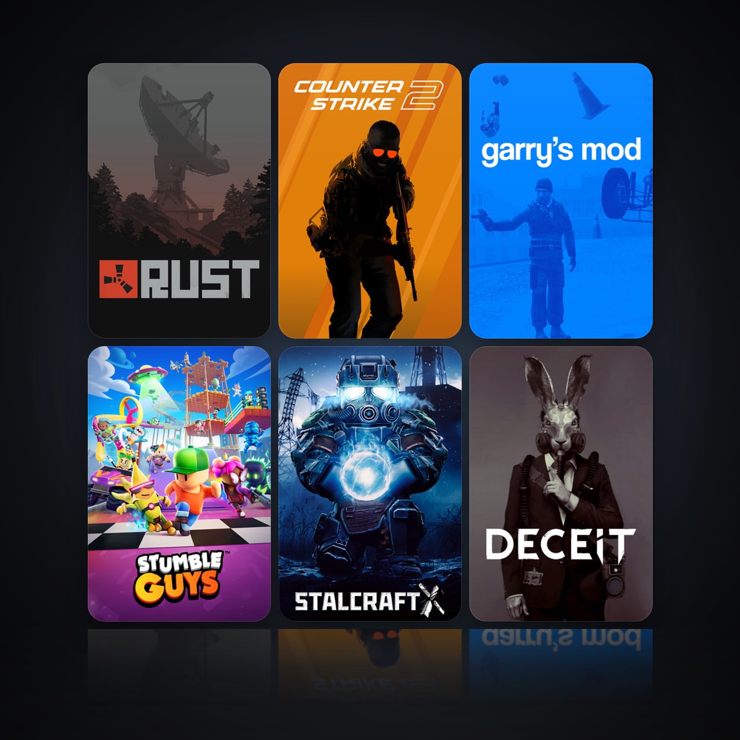 Rust & CS2 Prime | Level 10 | 13 Games | Clean — HabibiAccounts