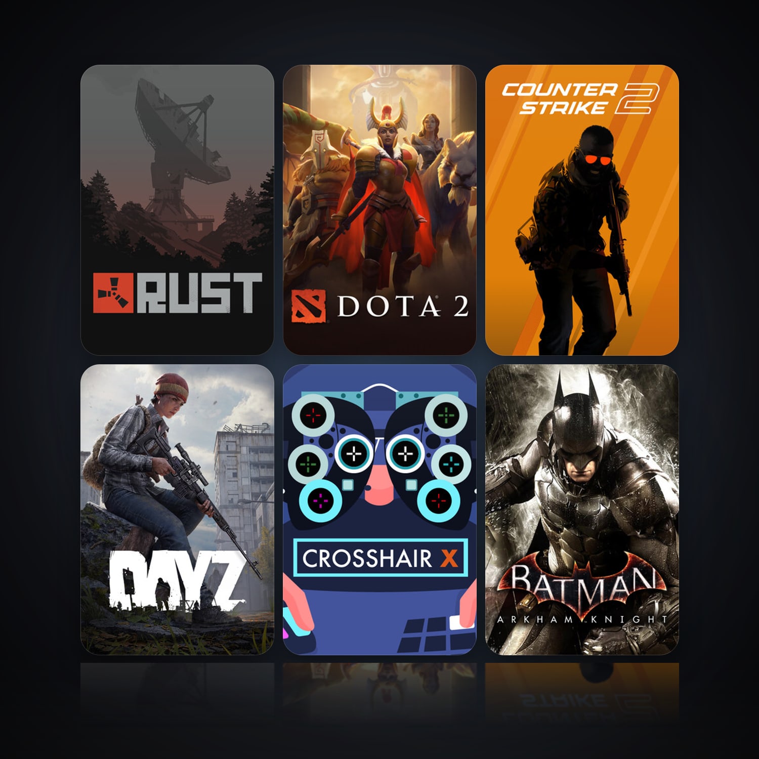 Rust & Dota 2 | 25 Games | Clean — HabibiAccounts