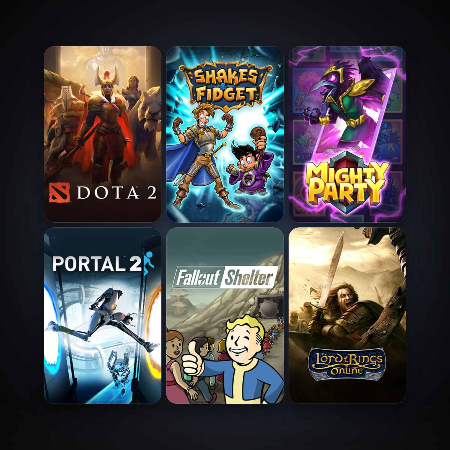Dota 2 + Portal 2, 106 games, clean — HabibiAccounts