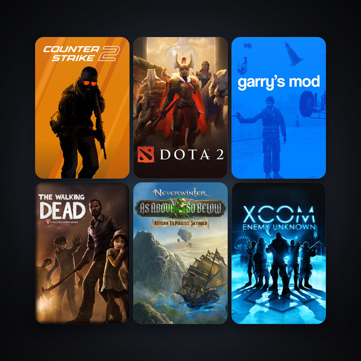 Portal + Left 4 Dead 2, 33 games, Steam 10, clean — HabibiAccounts