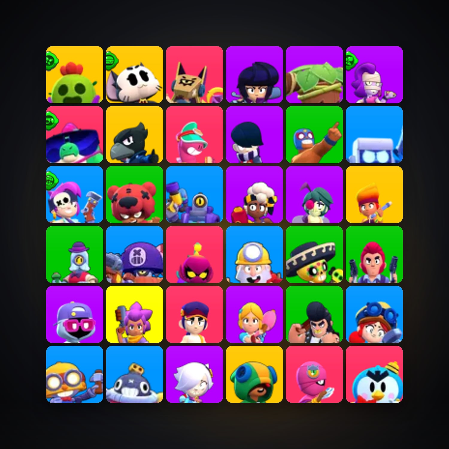 59 Brawlers | 6.2K Trophies — Supercell Account — HabibiAccounts