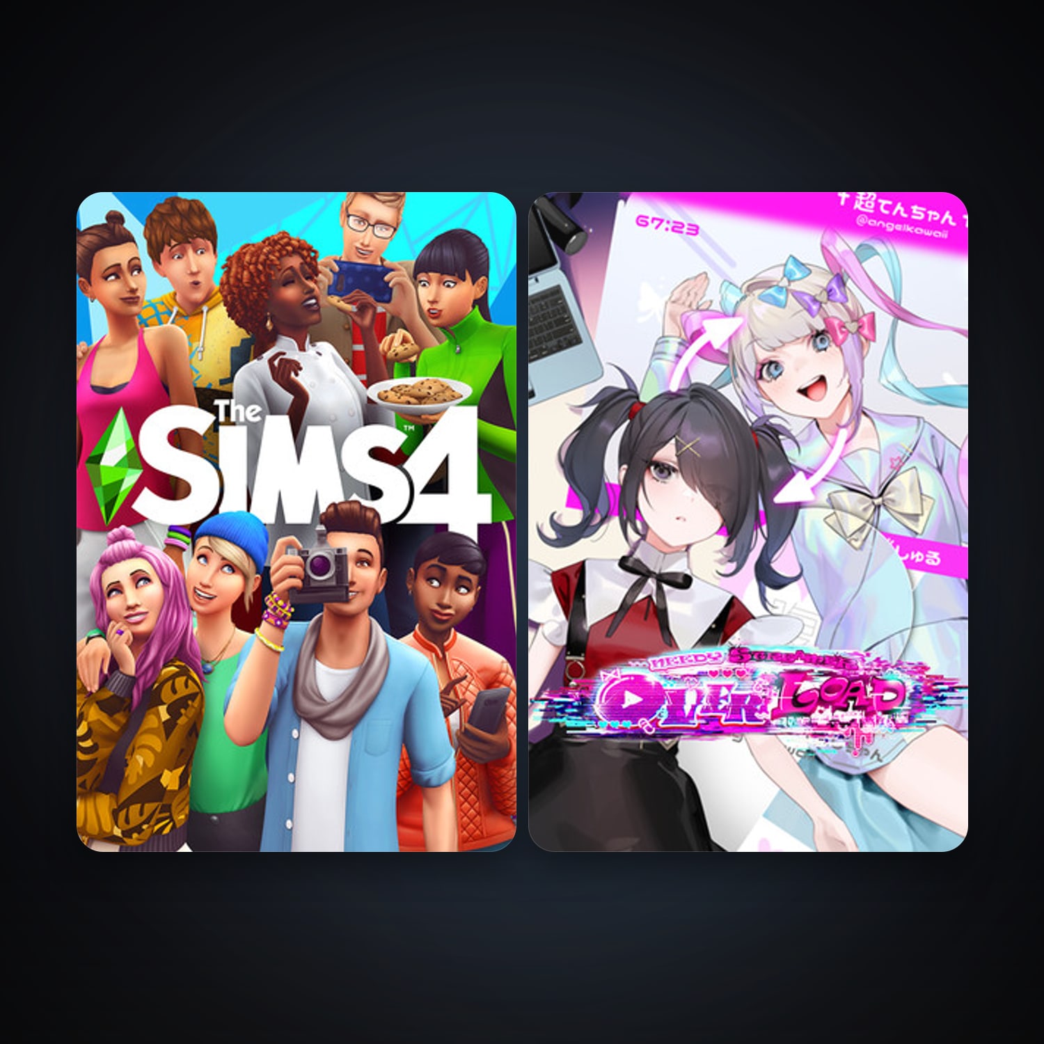 The Sims 4 + NEEDY GIRL OVERDOSE, 6 games, clean — HabibiAccounts