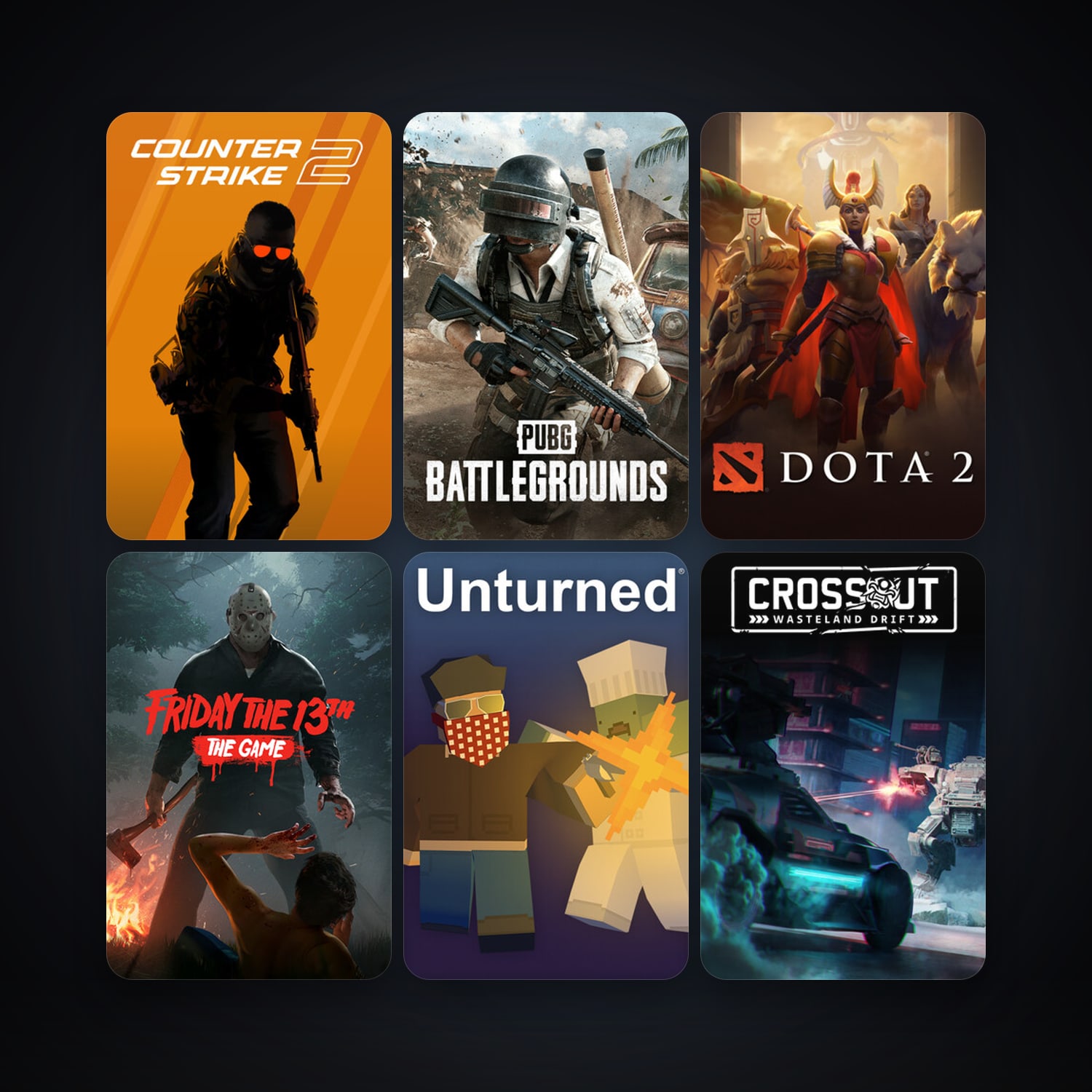 Dota 2 + CS2 Prime, 10 games, clean — HabibiAccounts