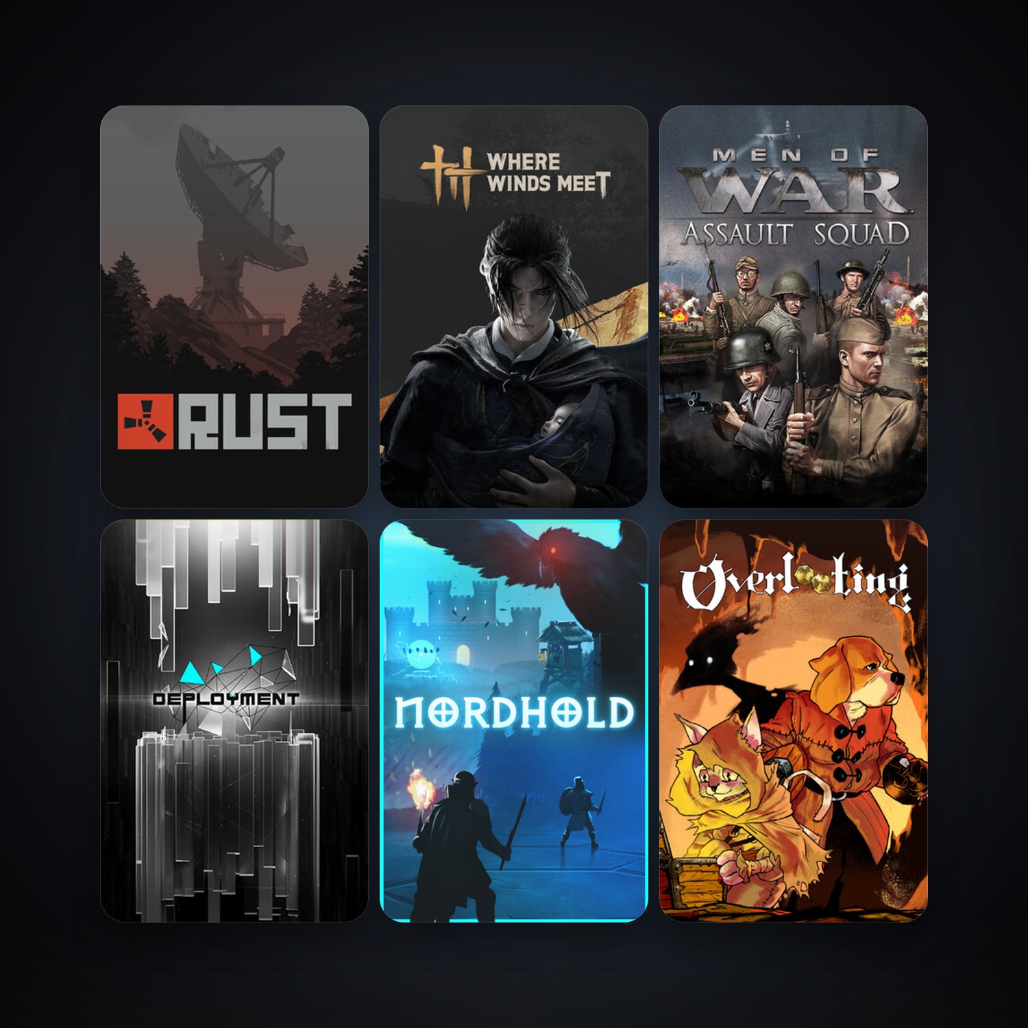 Steam account: Men of War: Assault Squad + Rust, 12 games, clean — HabibiAccounts