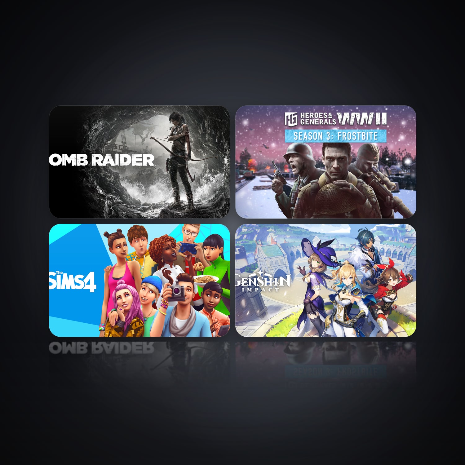 Tomb Raider GAME OF THE YEAR EDITION & Heroes & Generals WWII | 5 Games — HabibiAccounts