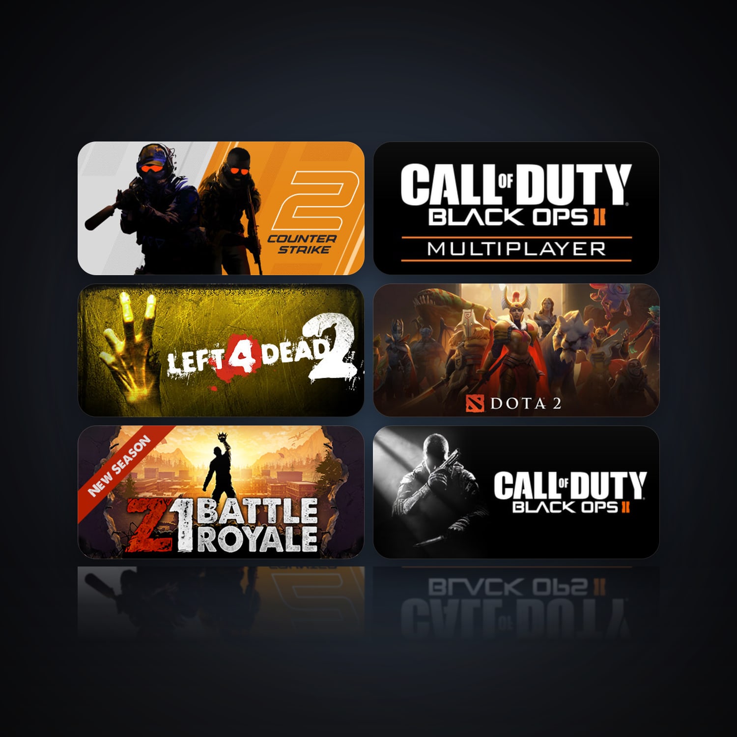 CS2 Prime & Call of Duty: Black Ops II - Multiplayer | Clean — HabibiAccounts