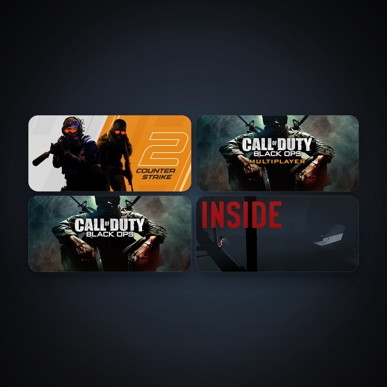 CS2 Prime + Call of Duty: Black Ops, 6 games, clean — HabibiAccounts