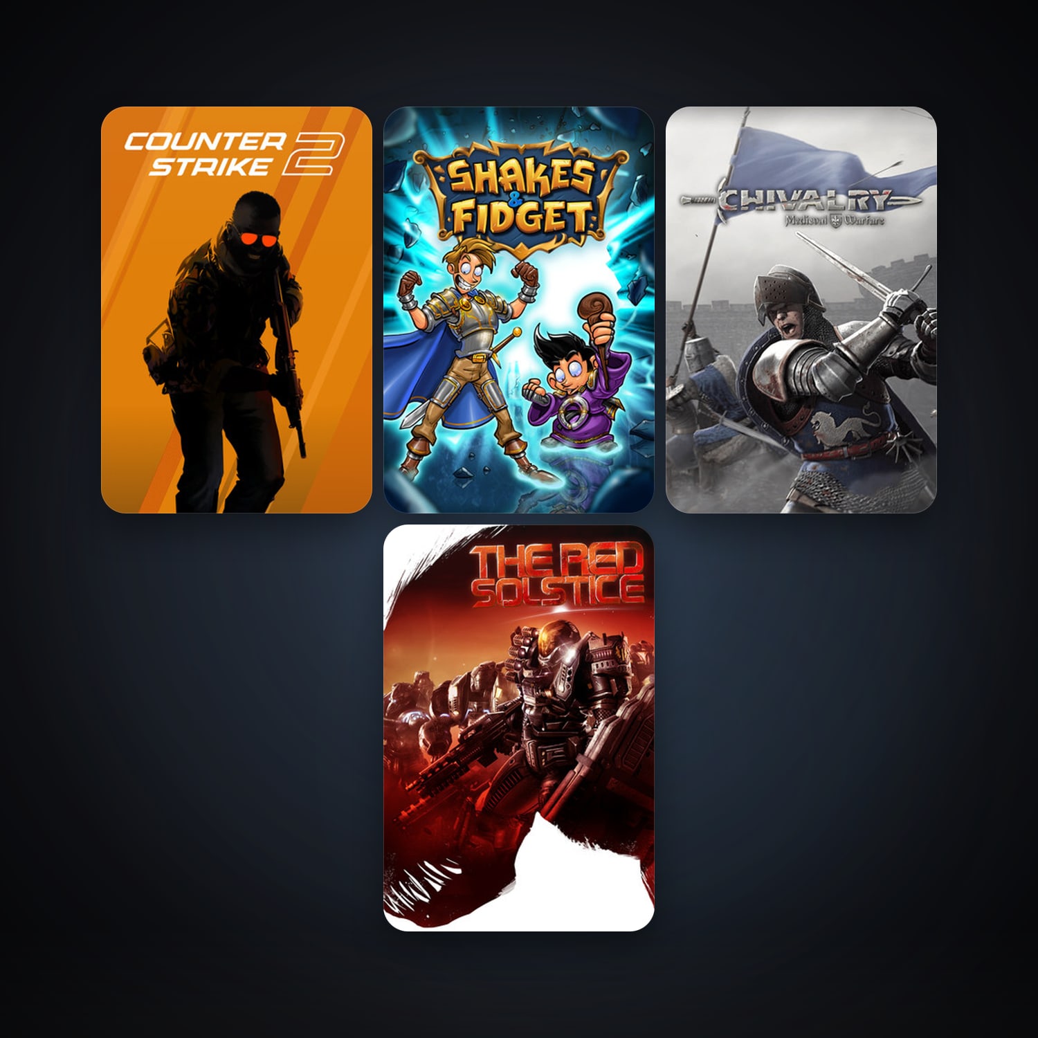 CS2 Prime + Chivalry: Medieval Warfare, 7 games, clean — HabibiAccounts