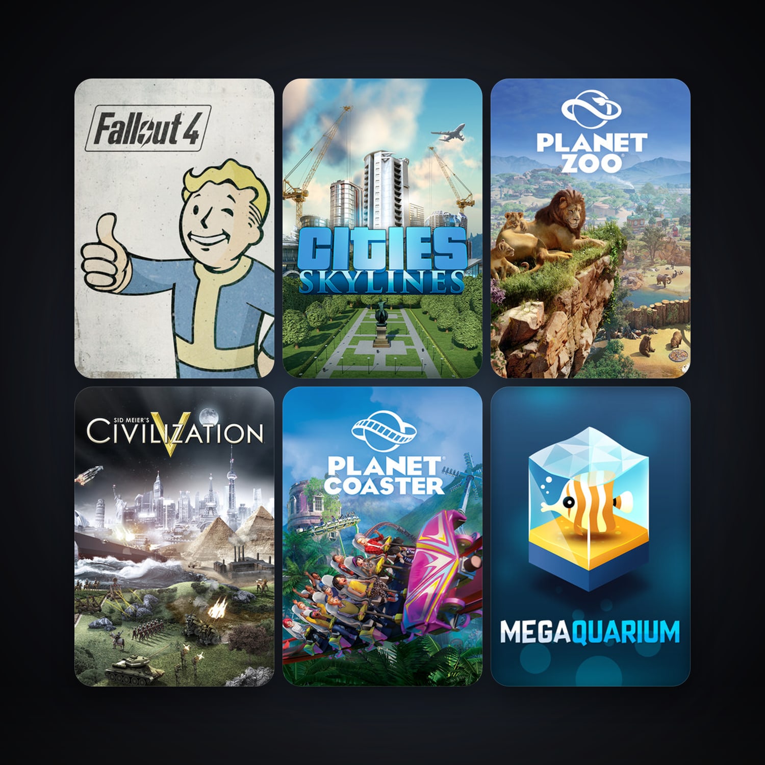 Sid Meier's Civilization V + Fallout: New Vegas, 108 games, Steam 15, clean — HabibiAccounts