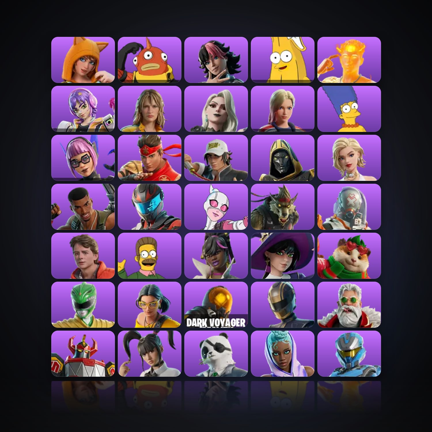 Fortnite | 47 Skins | 100 V-Bucks | Level 817 | 90 Wins — HabibiAccounts
