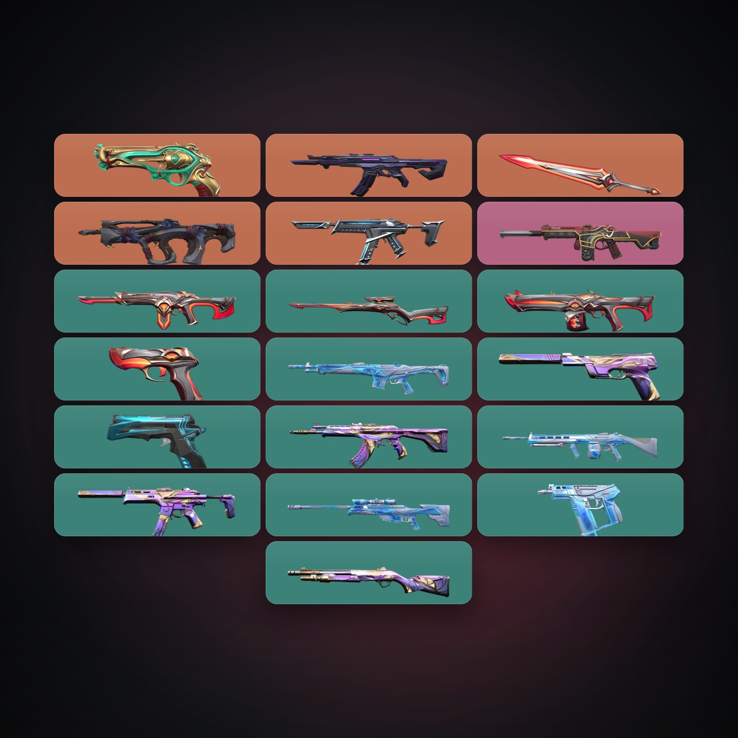 EU locker — 1 knives, 19 skins, lvl 34 — HabibiAccounts