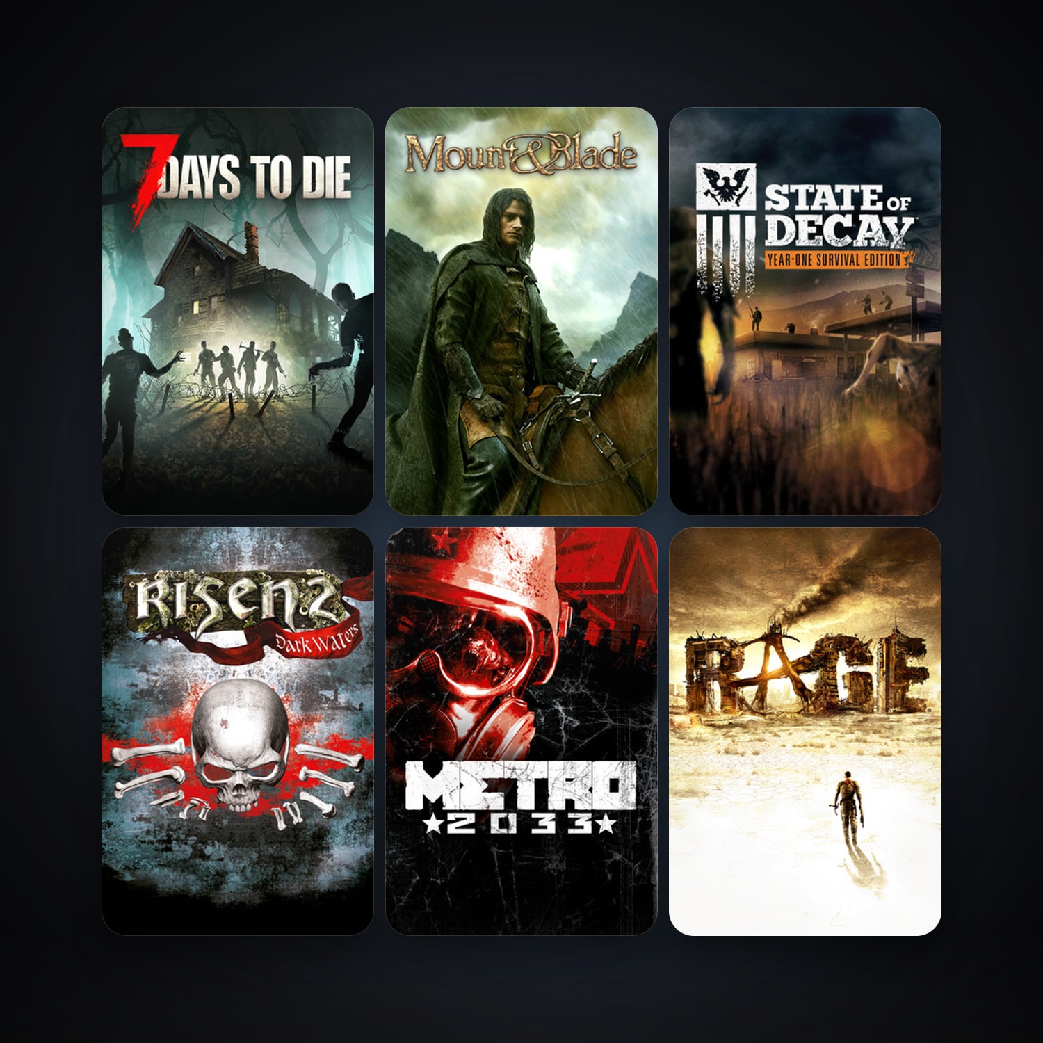 Left 4 Dead 2 + RAGE, 63 games, clean — HabibiAccounts