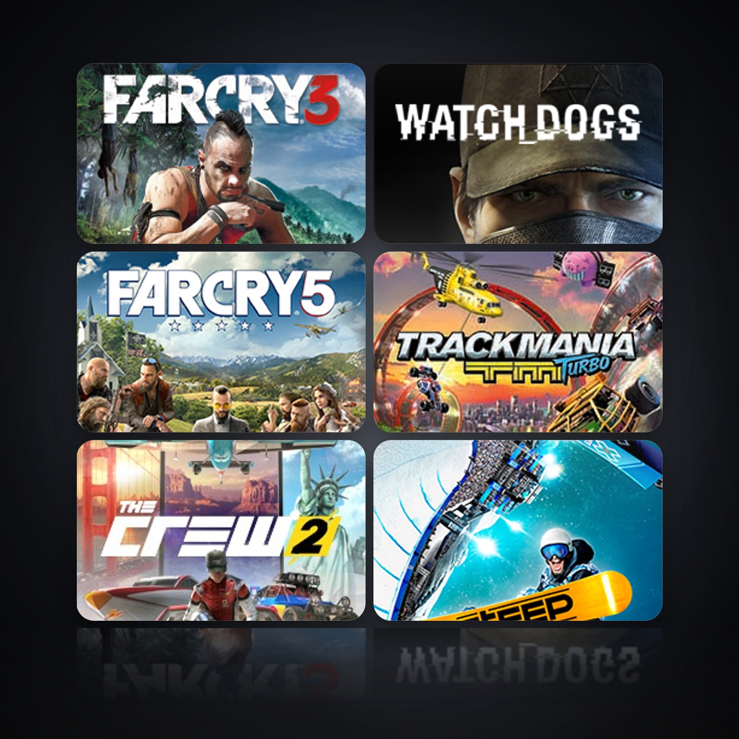Far Cry 3 Deluxe Edition & Watch_Dogs | 8 Games — HabibiAccounts