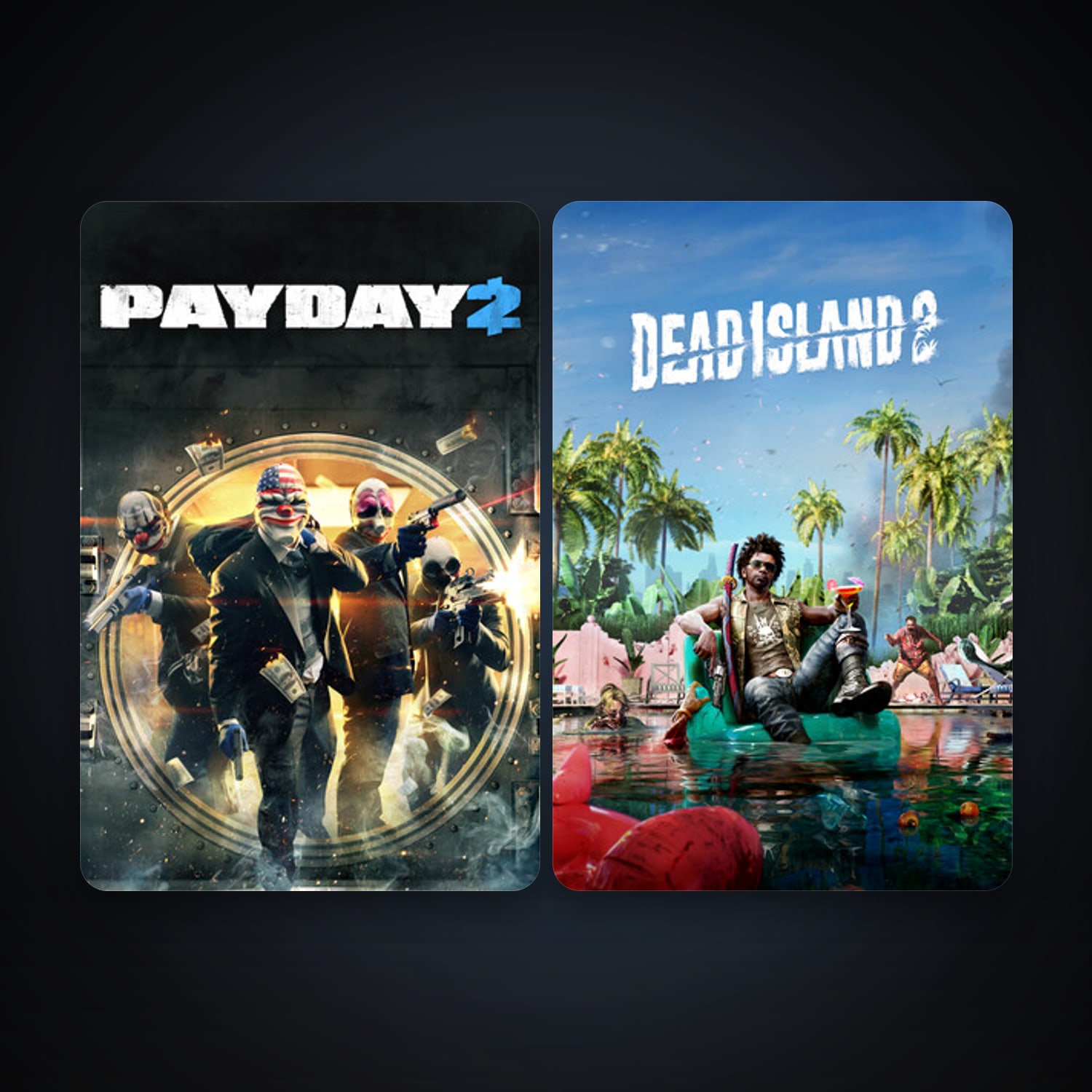 PAYDAY 2 + Dead Island 2, 4 games, clean — HabibiAccounts