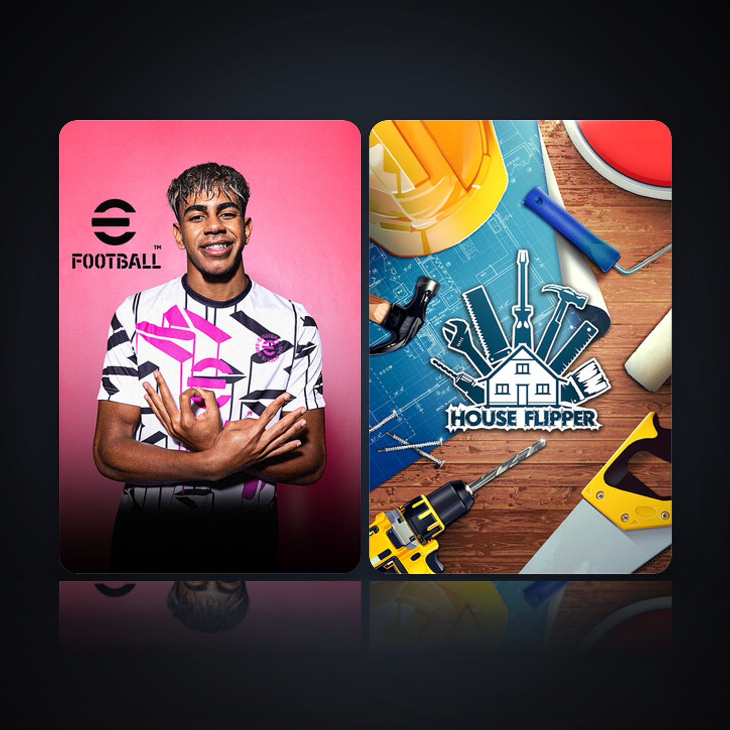 eFootball 2024 & House Flipper | Clean — HabibiAccounts