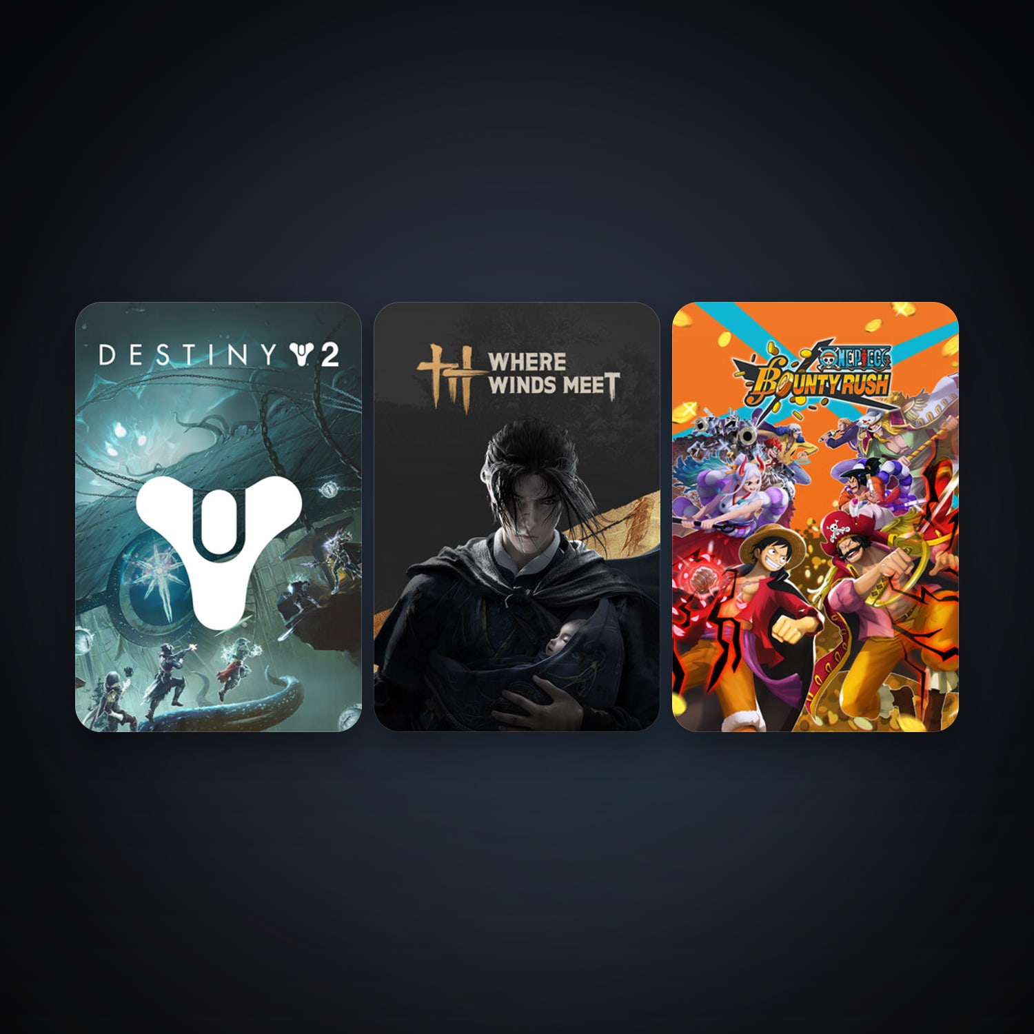 هالحساب ستيم فلين، Destiny 2 وONE PIECE Bounty Rush، 7 لعبة، صامد واضح — HabibiAccounts