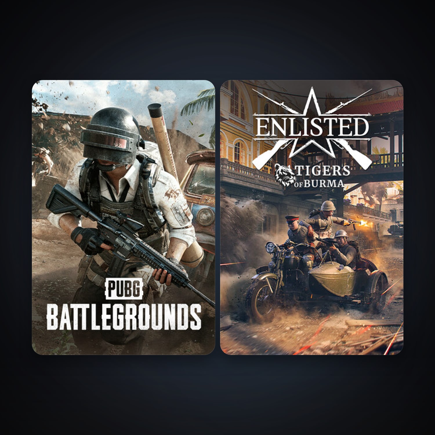 Steam account: PUBG: BATTLEGROUNDS + Enlisted, 3 games, clean — level 9 — HabibiAccounts