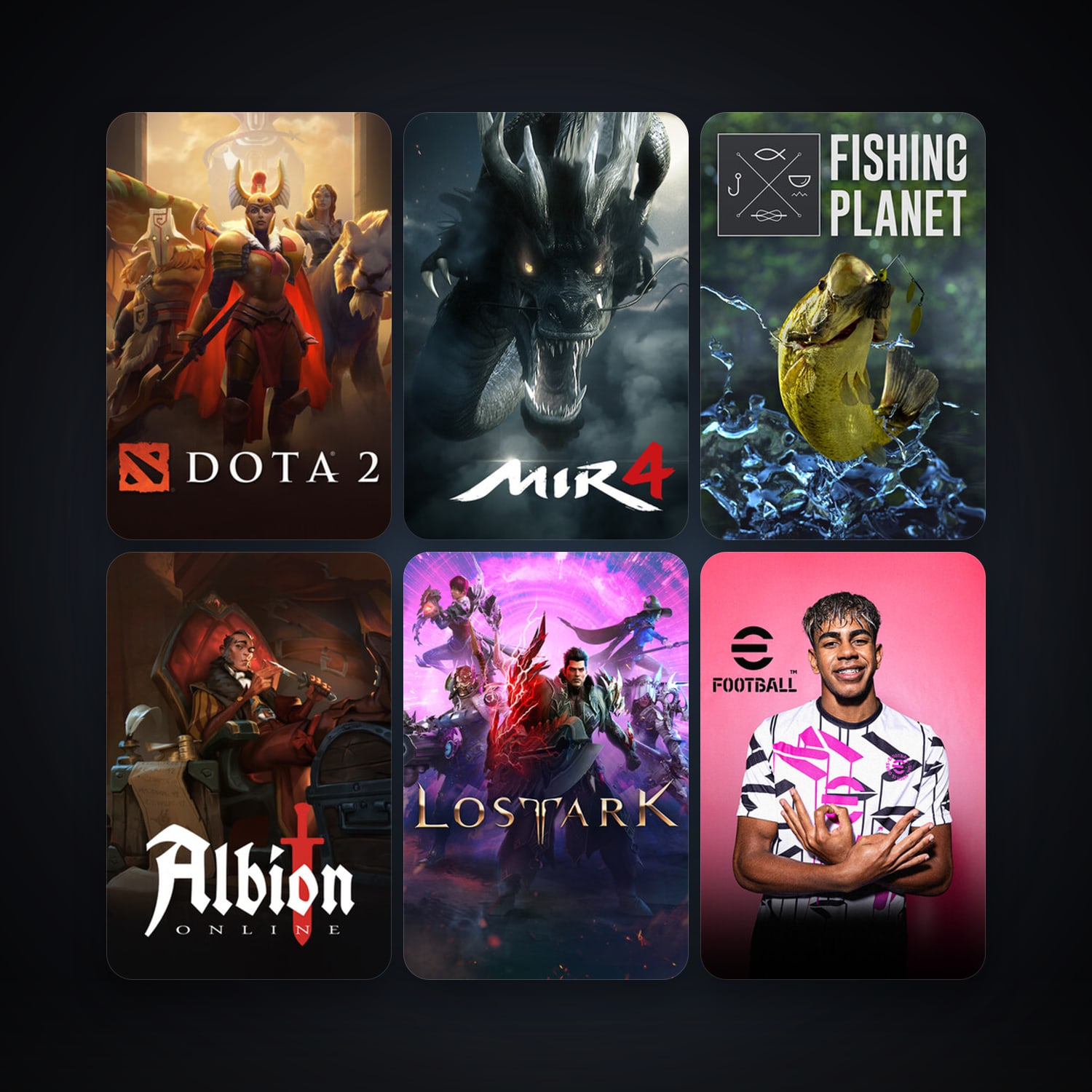 Dota 2 + Fishing Planet, 13 games, clean — HabibiAccounts