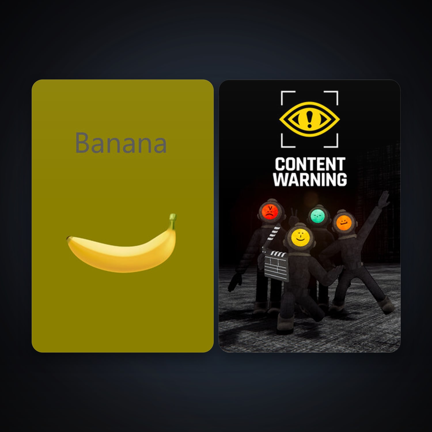 Steam account: Content Warning + Banana, 3 games, clean — HabibiAccounts