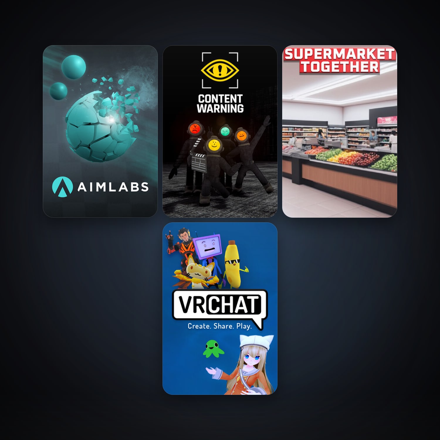 Free CS2 (No Prime) + VRChat, 7 games, clean — HabibiAccounts
