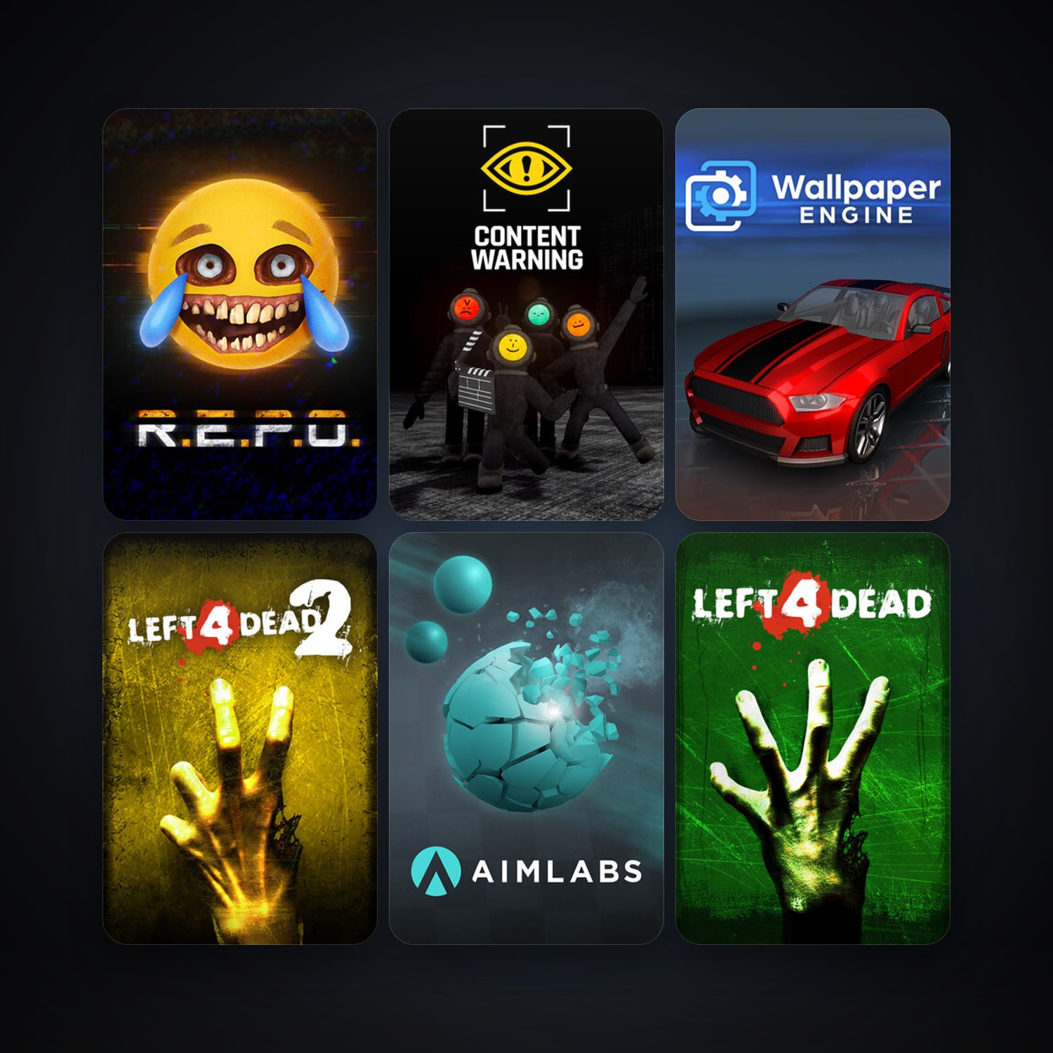 Left 4 Dead + Left 4 Dead 2, 13 games, clean — HabibiAccounts