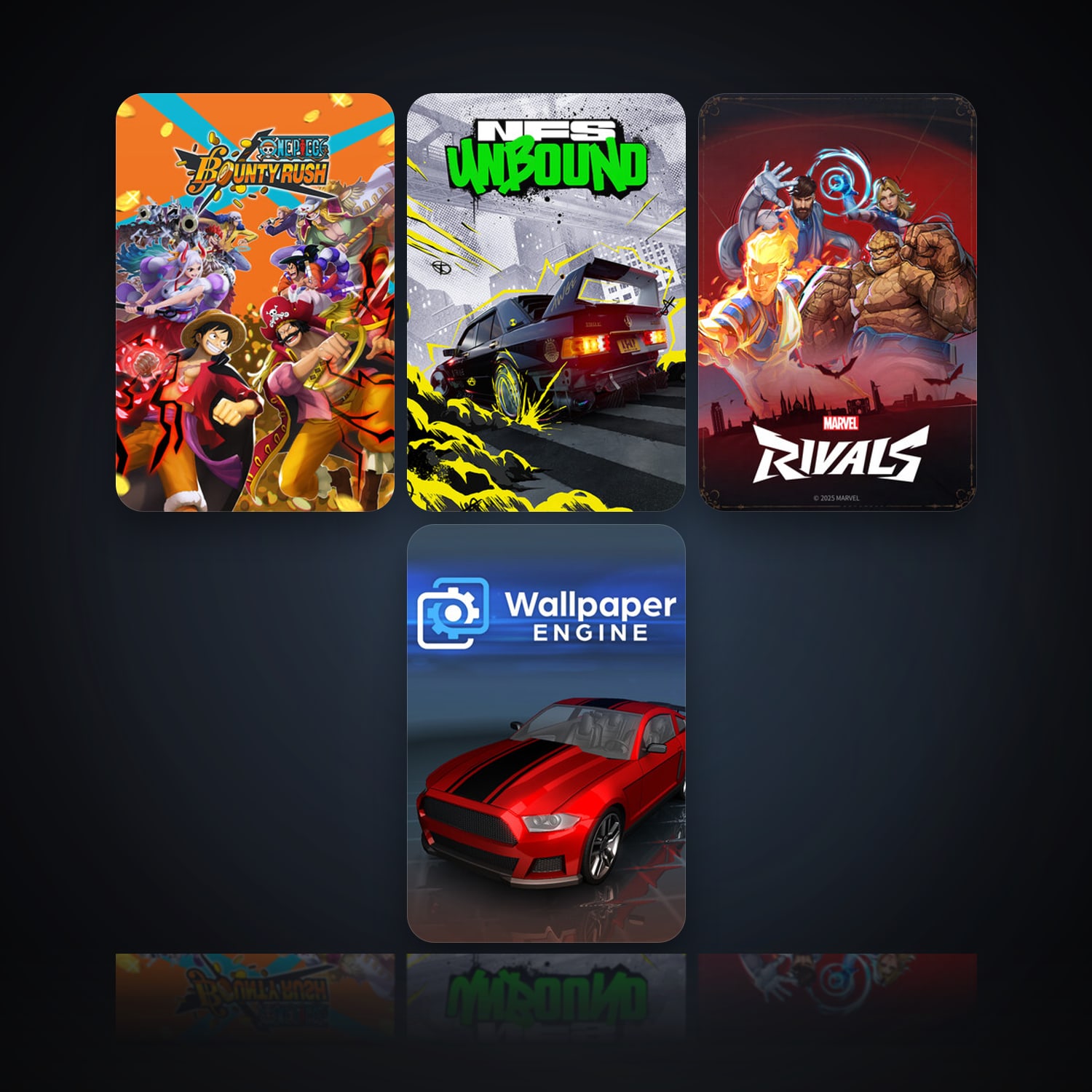 ONE PIECE Bounty Rush & Need for Speed Unbound | Clean — HabibiAccounts