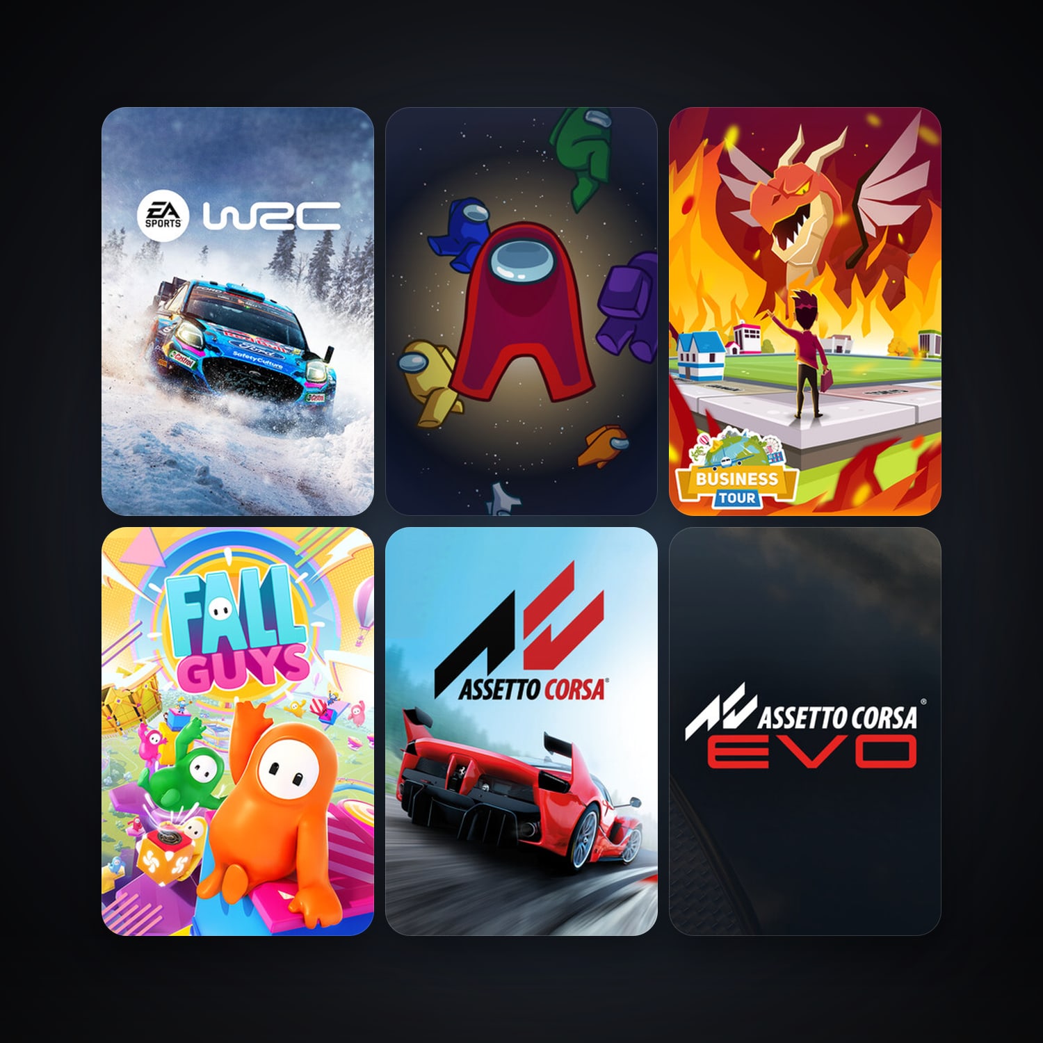 Assetto Corsa + Business Tour - Board Game with Online Multiplayer, 9 games, clean — HabibiAccounts