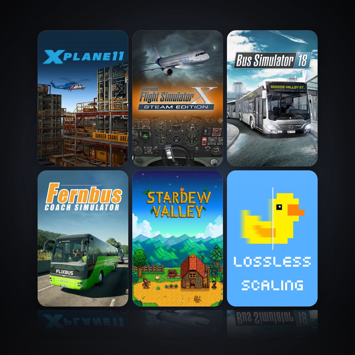 X-Plane 11 & Microsoft Flight Simulator X: Steam Edition | 13 Games | Clean — HabibiAccounts