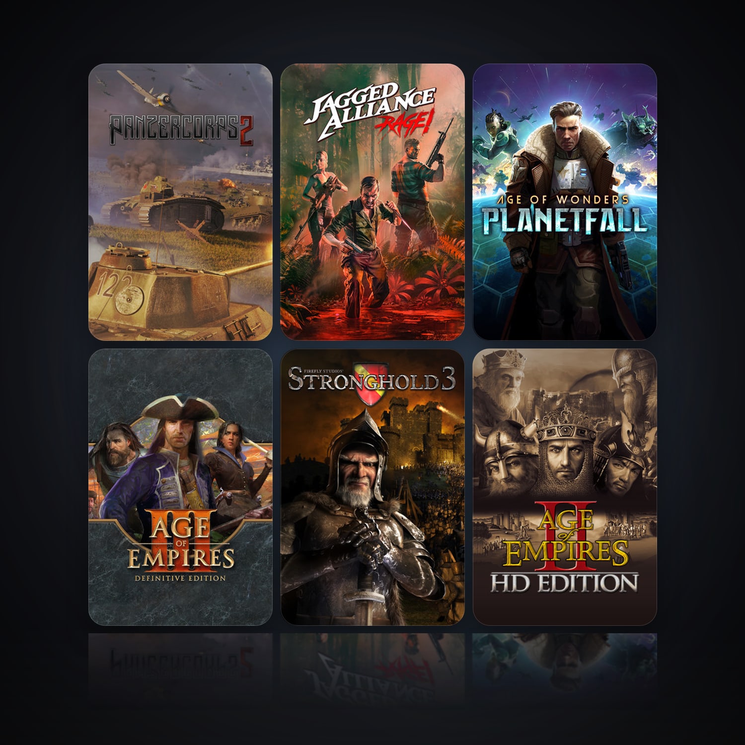 Panzer Corps 2 & Jagged Alliance: Rage! | Clean — HabibiAccounts