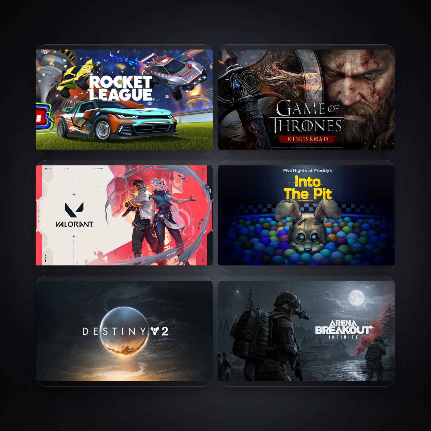 Rocket League & Game of Thrones: Kingsroad | 9 Games — HabibiAccounts