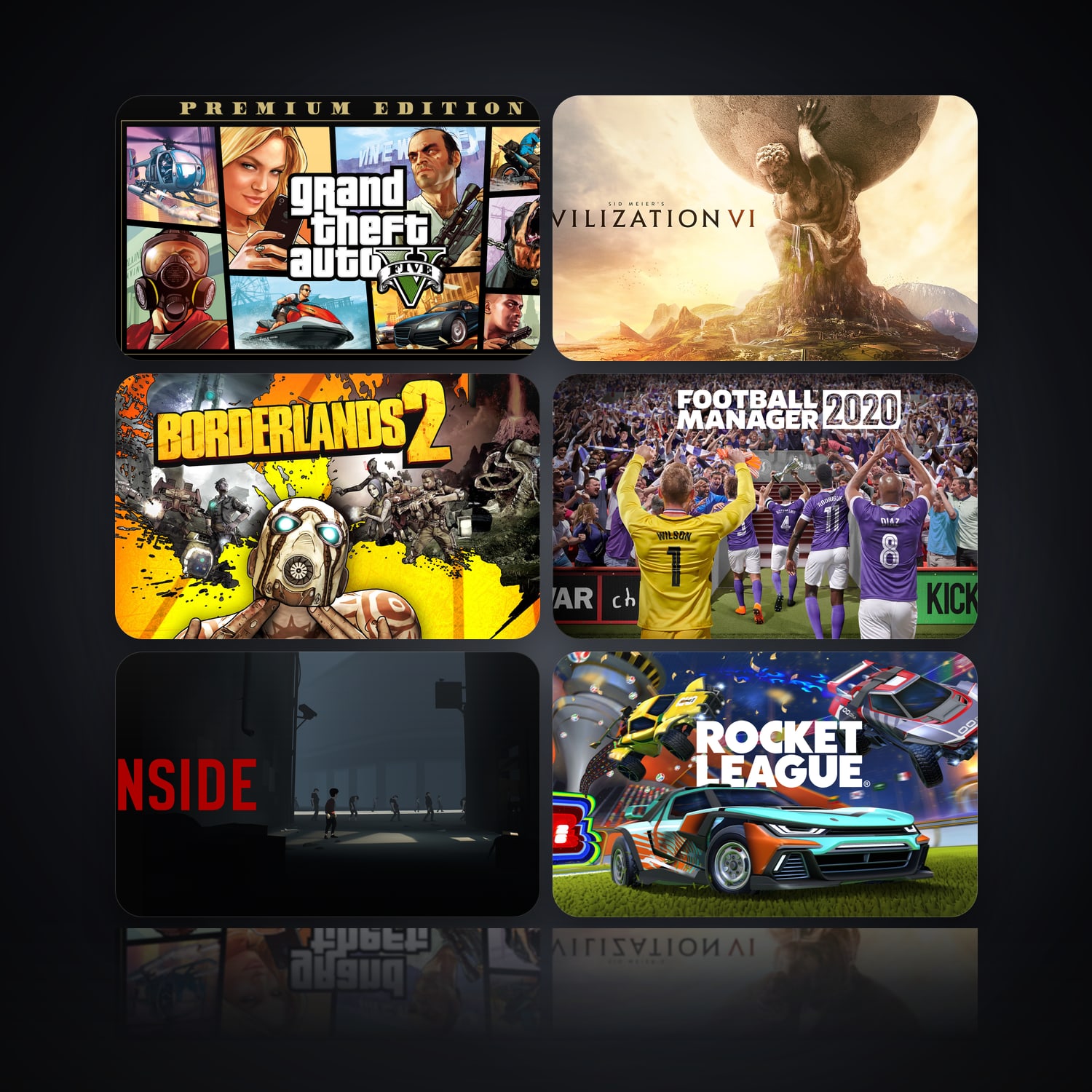 Grand Theft Auto V & Sid Meier's Civilization VI | 69 Games — HabibiAccounts
